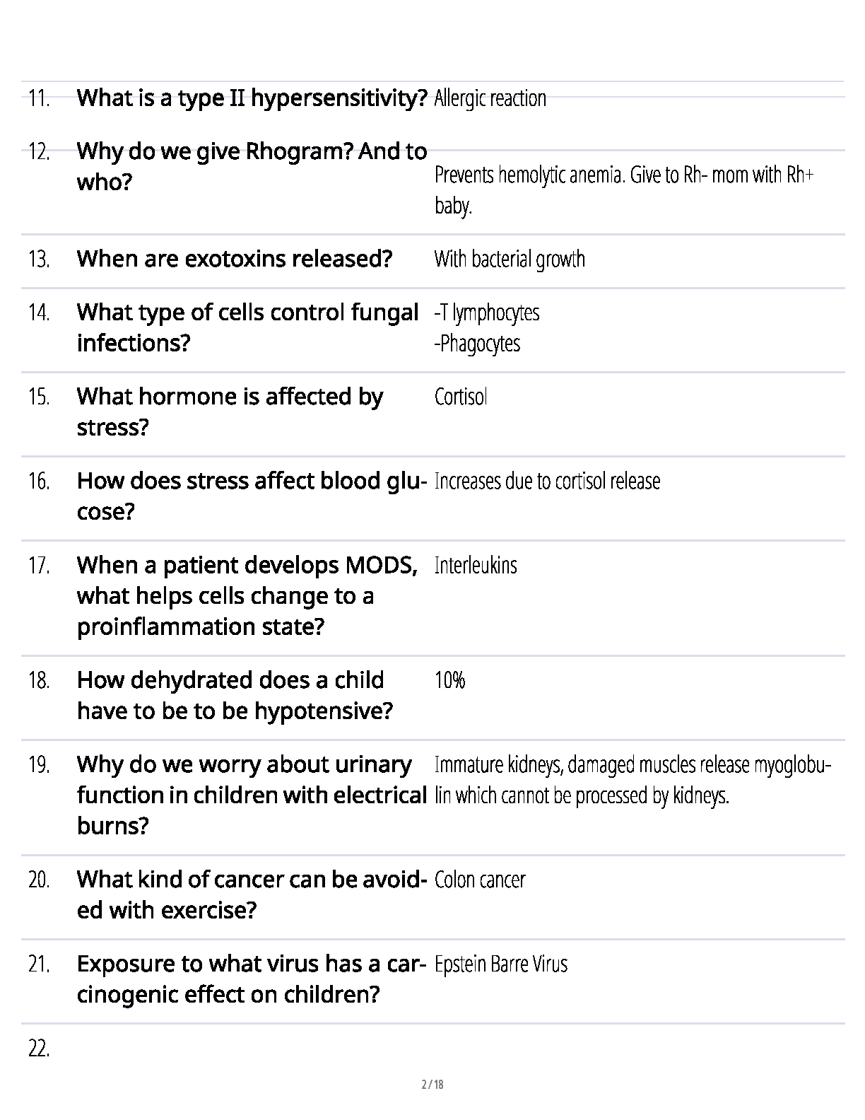 WGU NUR-631 Pathophysiology Final Exam Study Guide