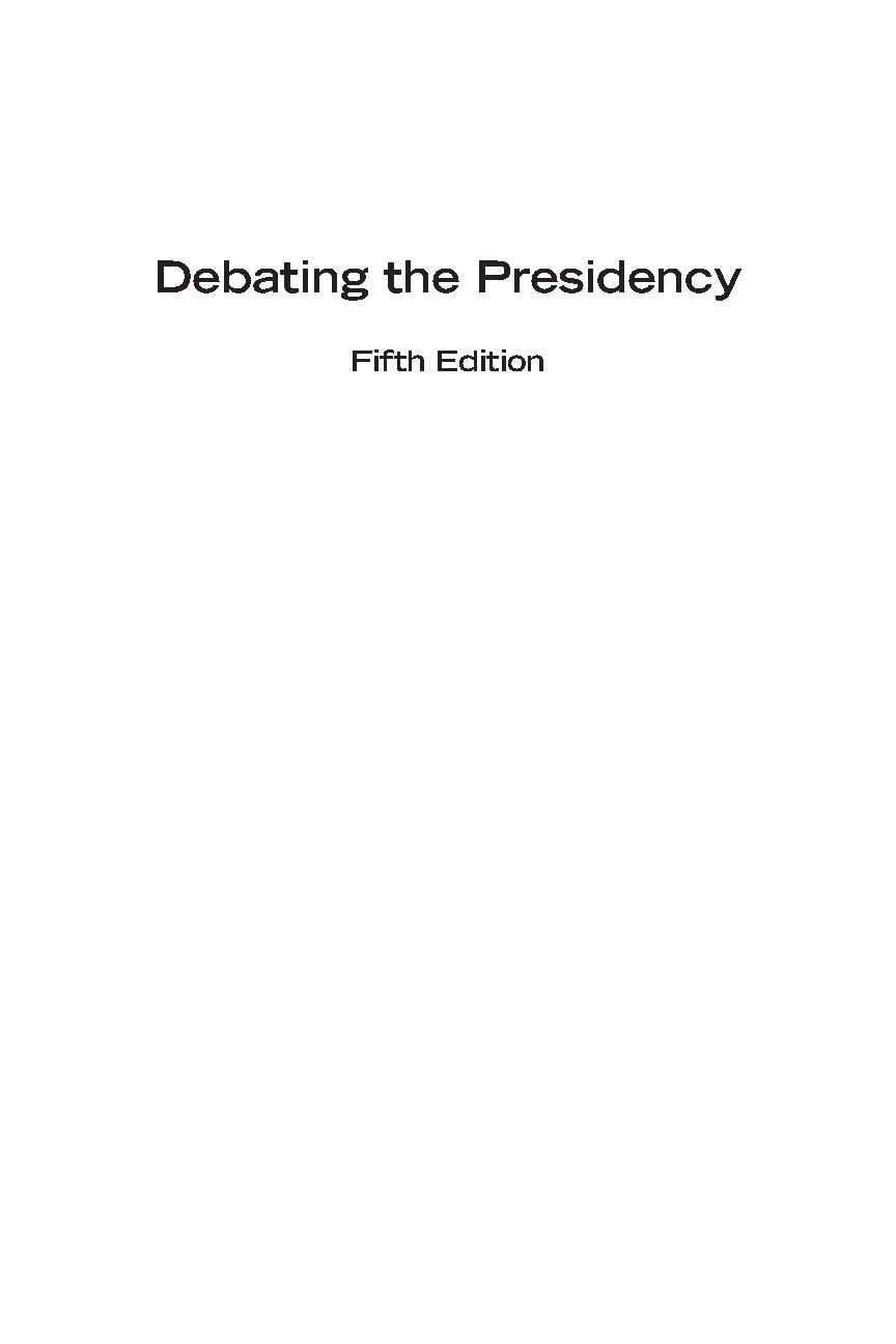 US Presidential Politics Study Guide 2025/26