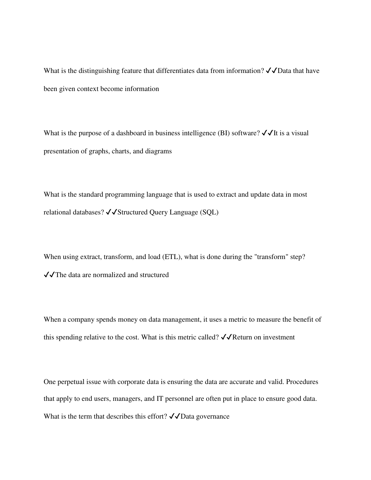 WGU D075 IT Mgmt Essentials Q&A Study Guide IMG-1