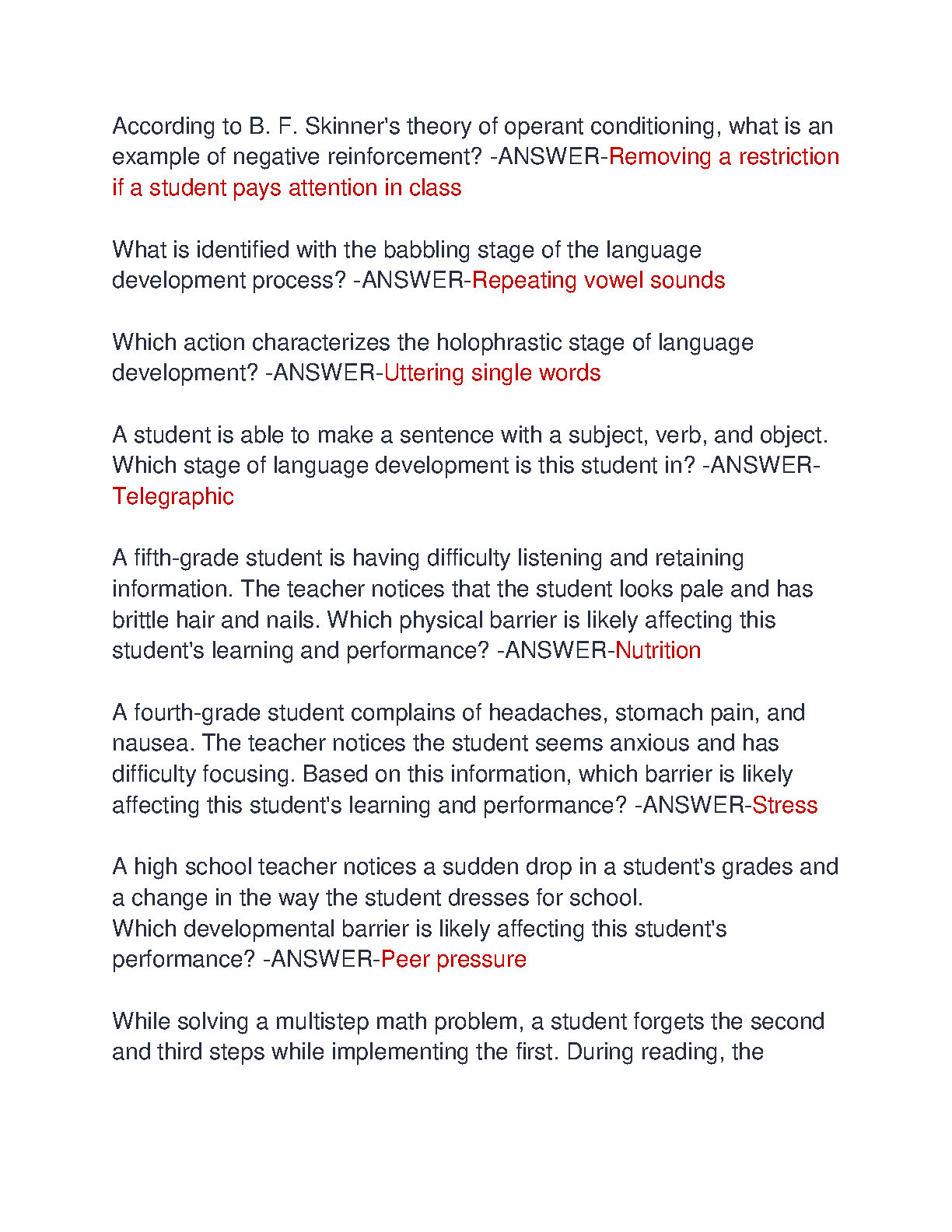 WGU D094 Practice Exam 2025 With Correct Answers & Key Insights