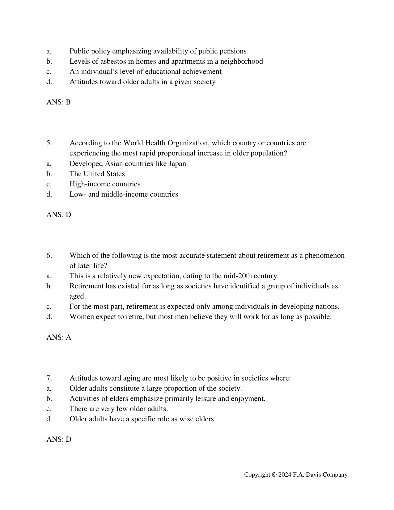 Functional and Occupational Performance in Older Adults, 5E