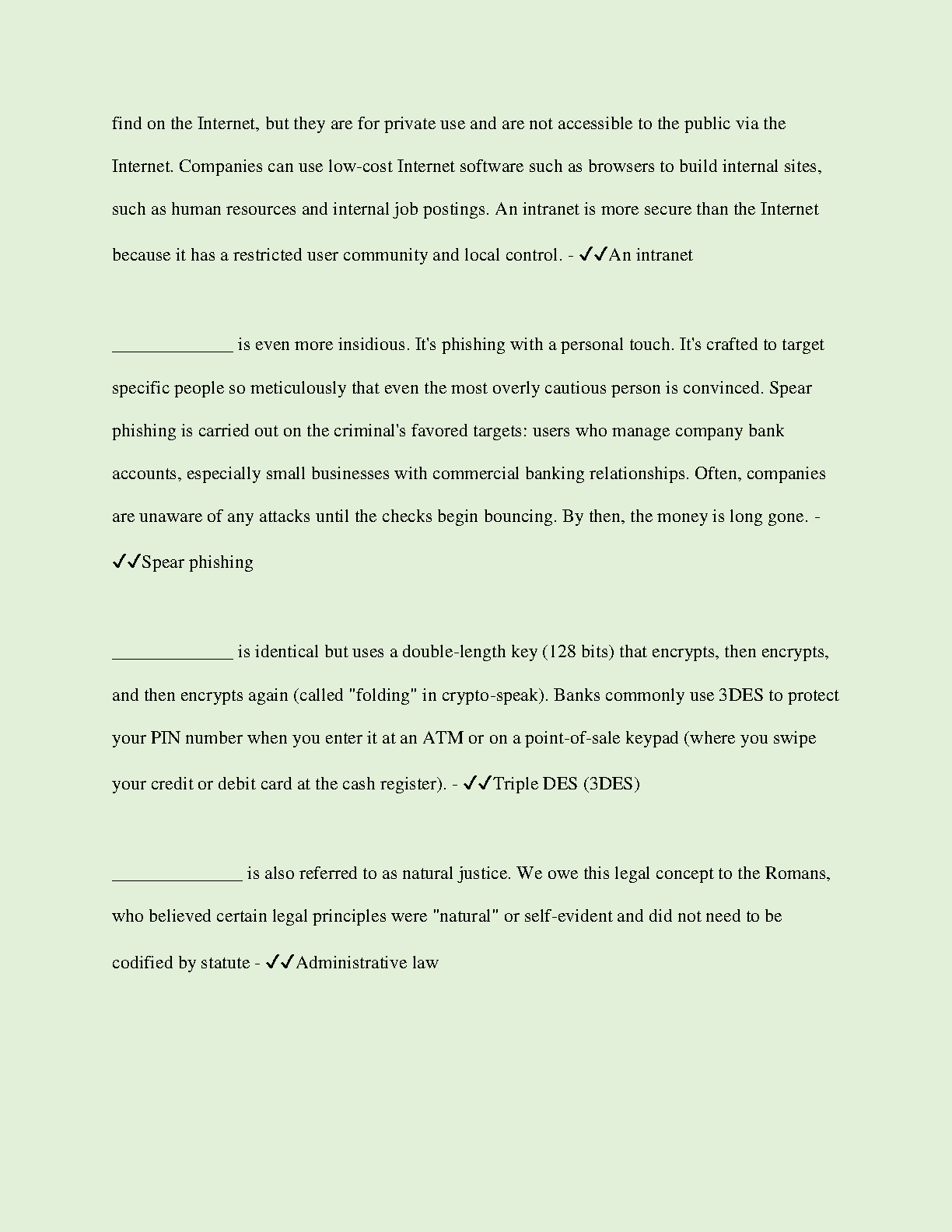 WGU C725 Exam Study Guide 2024-2025 | InfoSec