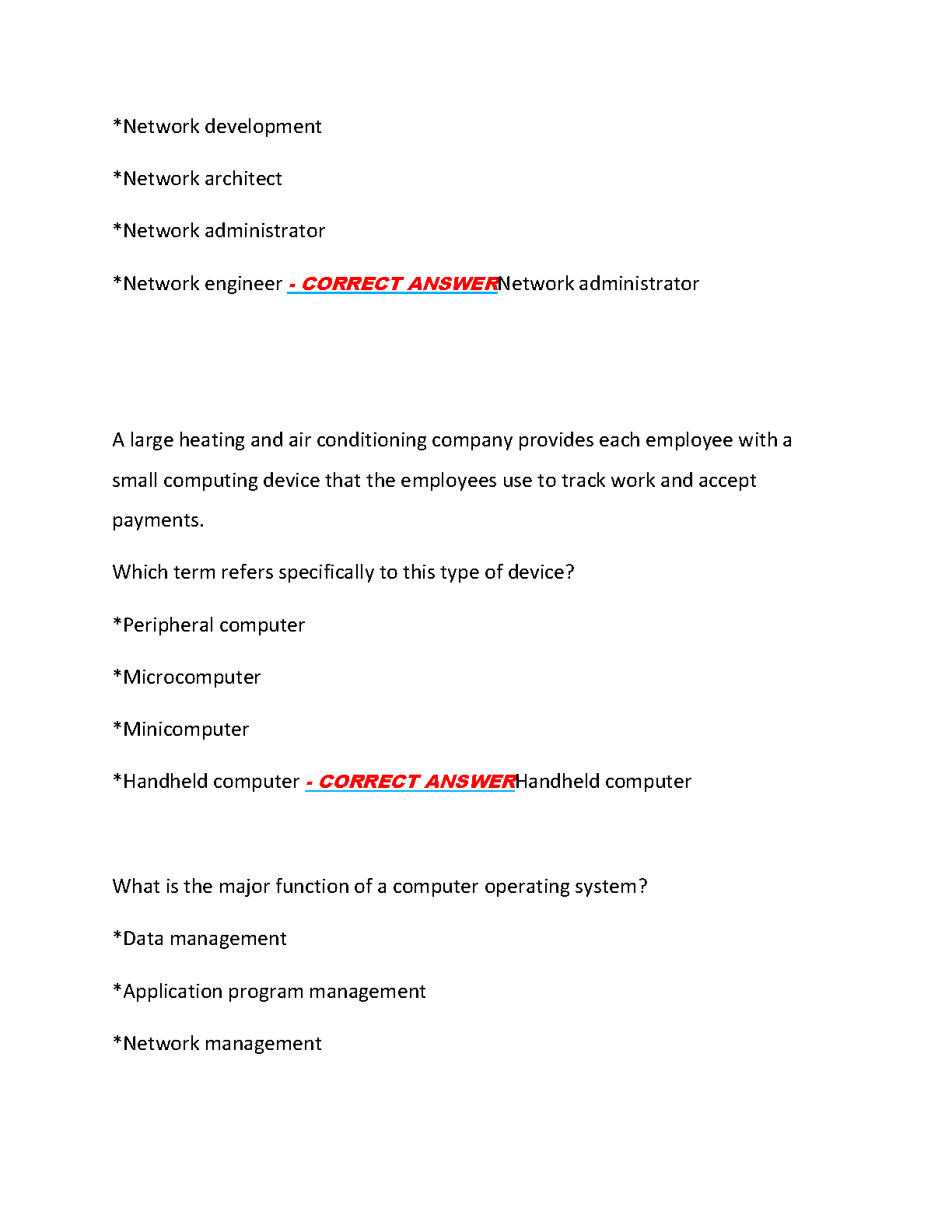 WGU D075 IT Mgmt OA Test Bank 2025 2026 Questions & Answers IMG-3