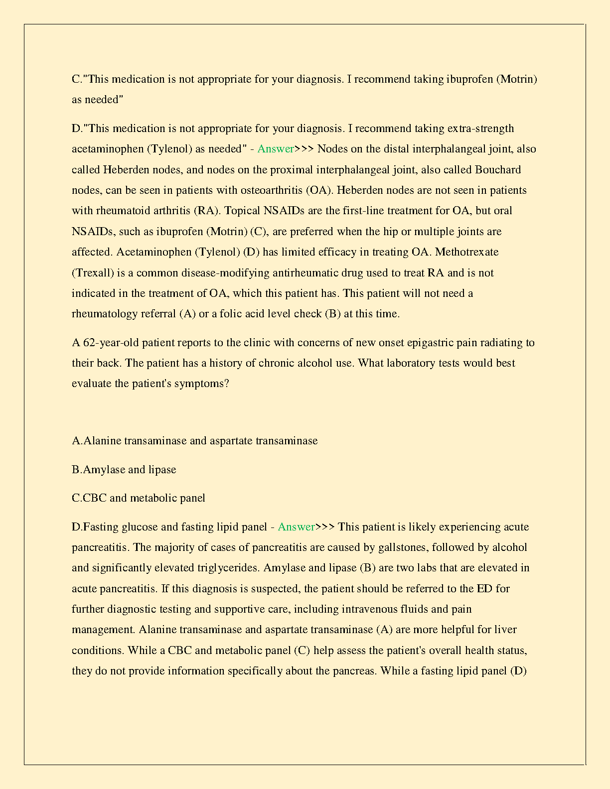 2026/27 NP Board Study Guide Ancc Aanp Clinical Scenarios