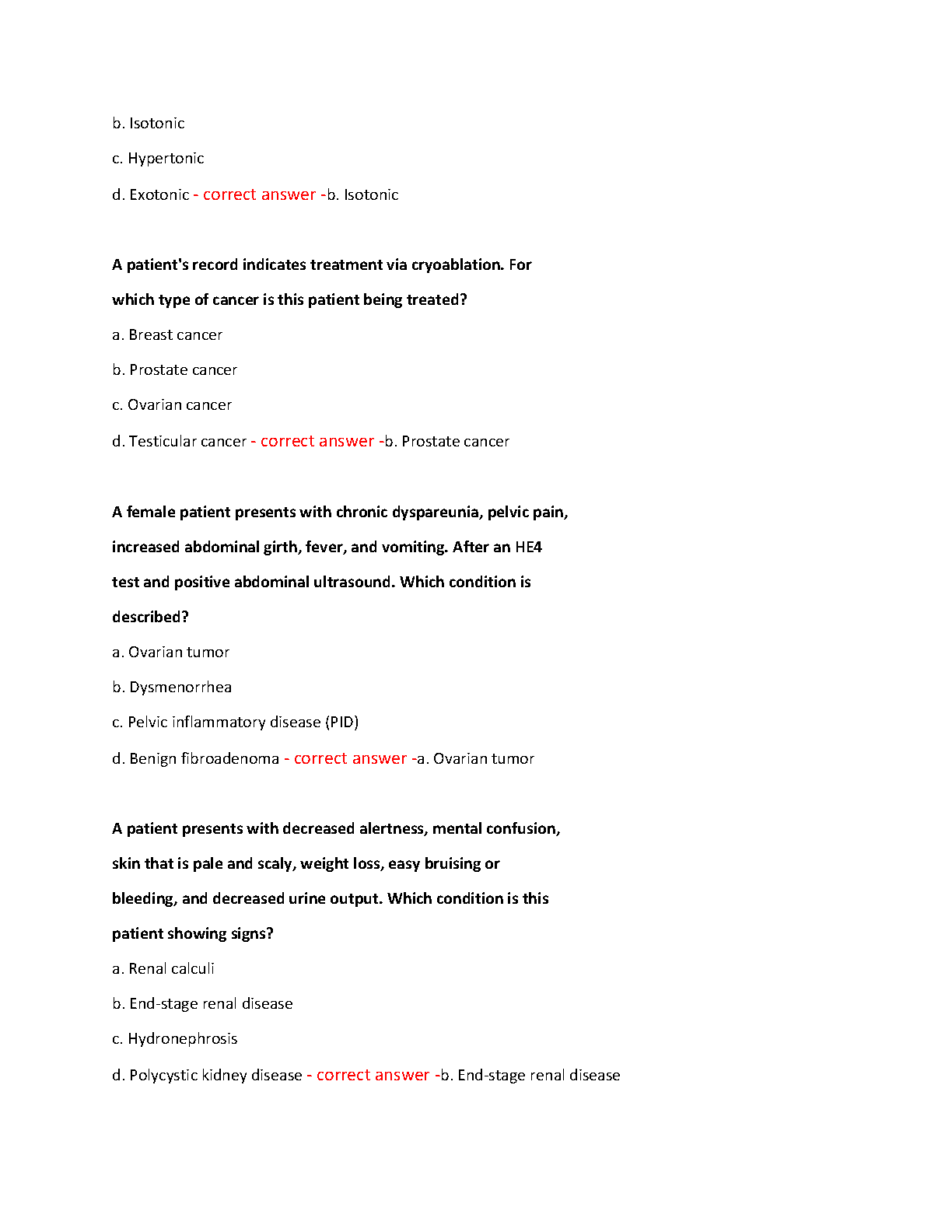 WGU D236 Pathophysiology Exam Prep 250 Q&A 2026/27