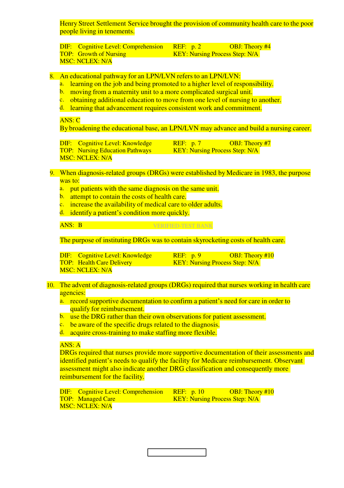 Nursing Test Bank: Fundamentals of Care 2027 Study Guide