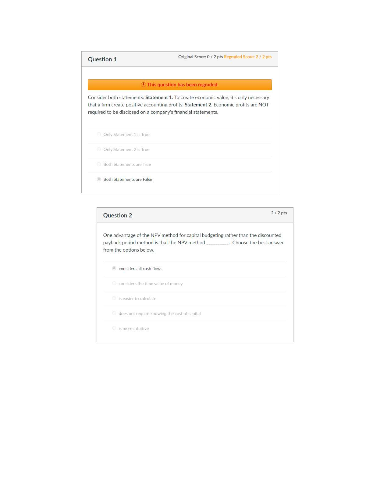 WGU C214 Financial Mgmt Test Bank Ross 13e
