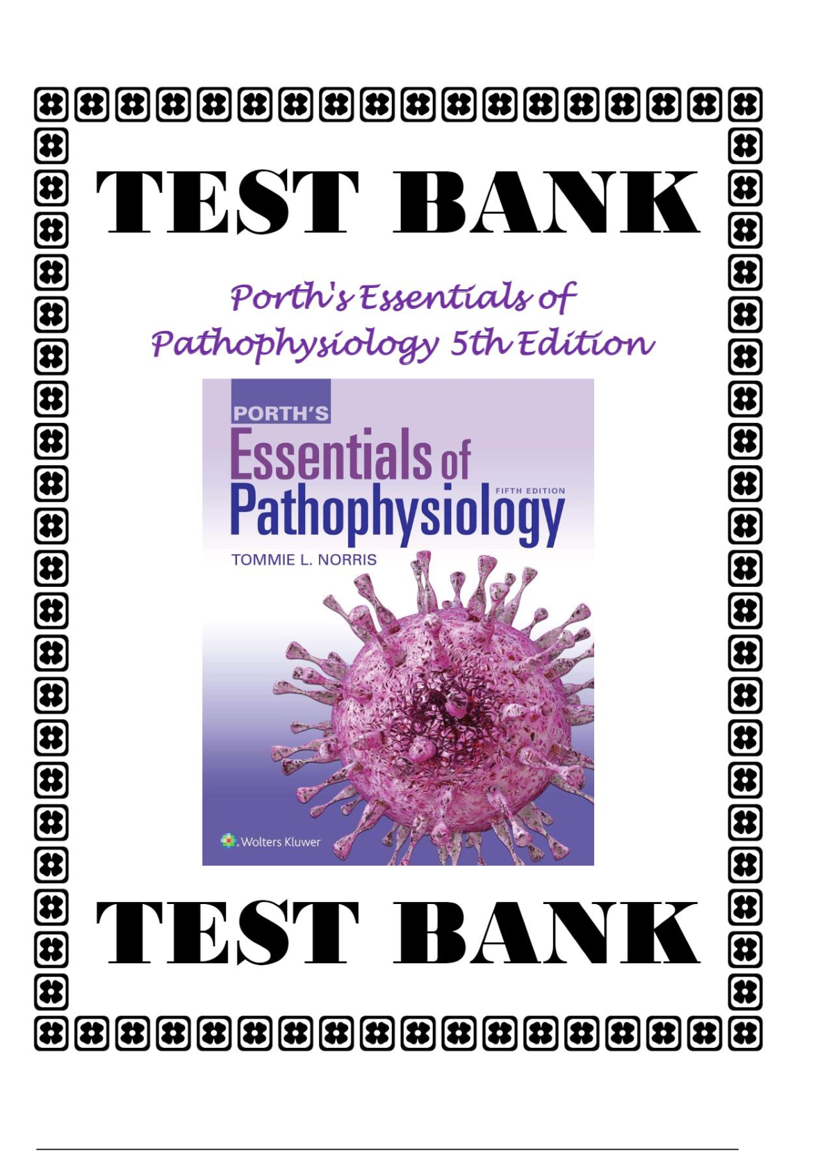 Pathophysiology Test Bank 2026/27 Porth 5e IMG-1