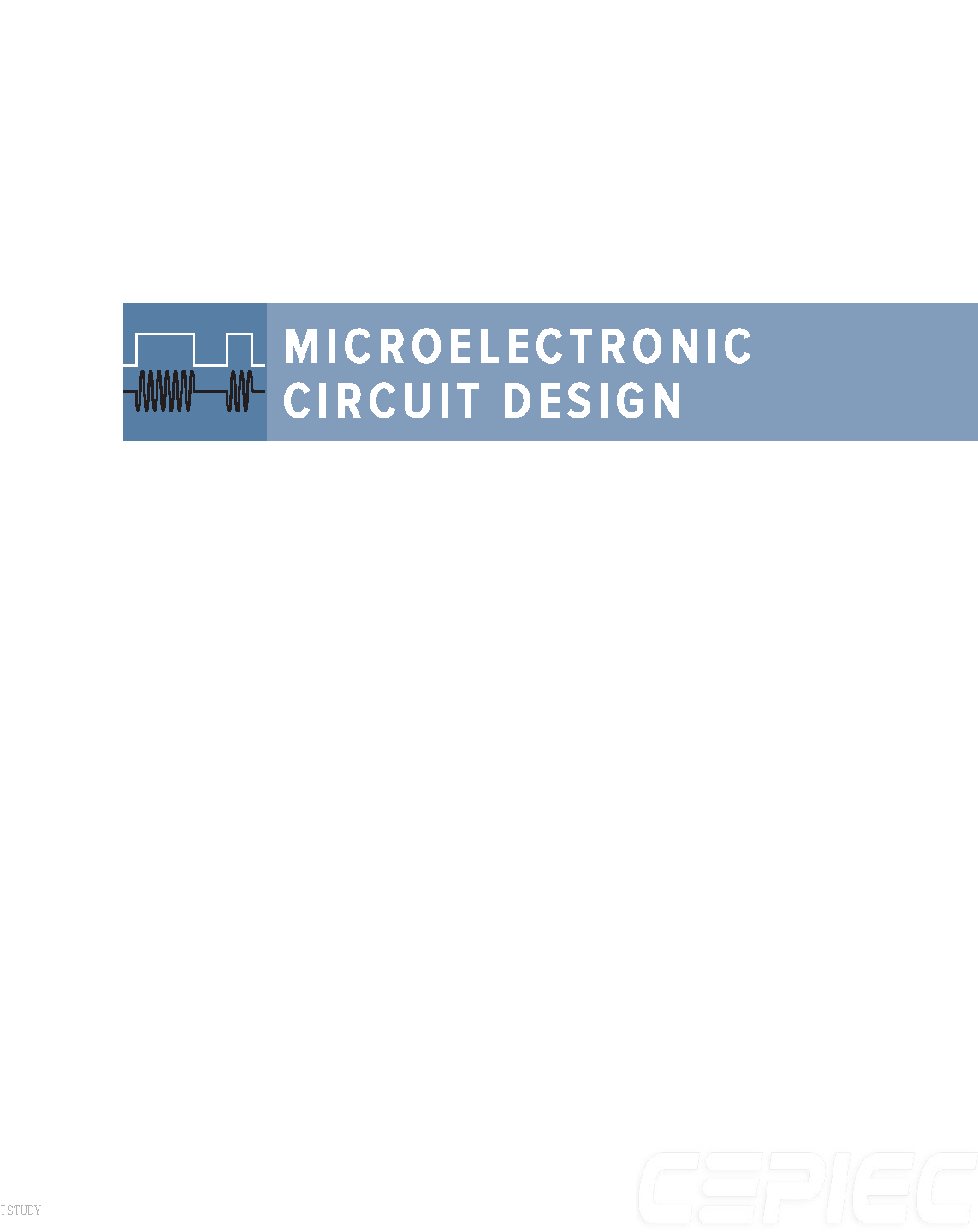 Microelectronic Circuit Design Sol Manual