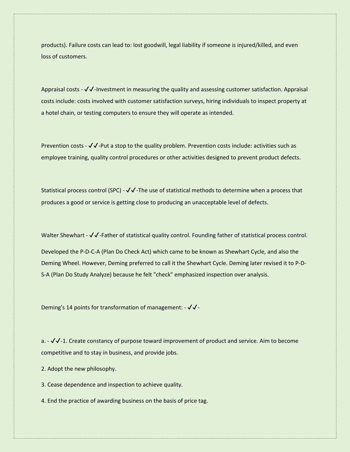 WGU C720 Operations and Supply Chain Management Study Guide