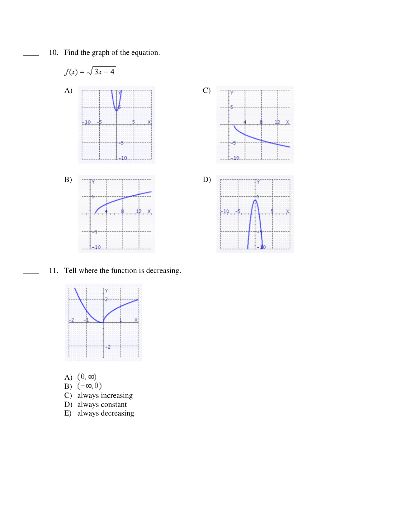 Algebra and Trigonometry: Real Mathematics, Real People, 7E IMG-3