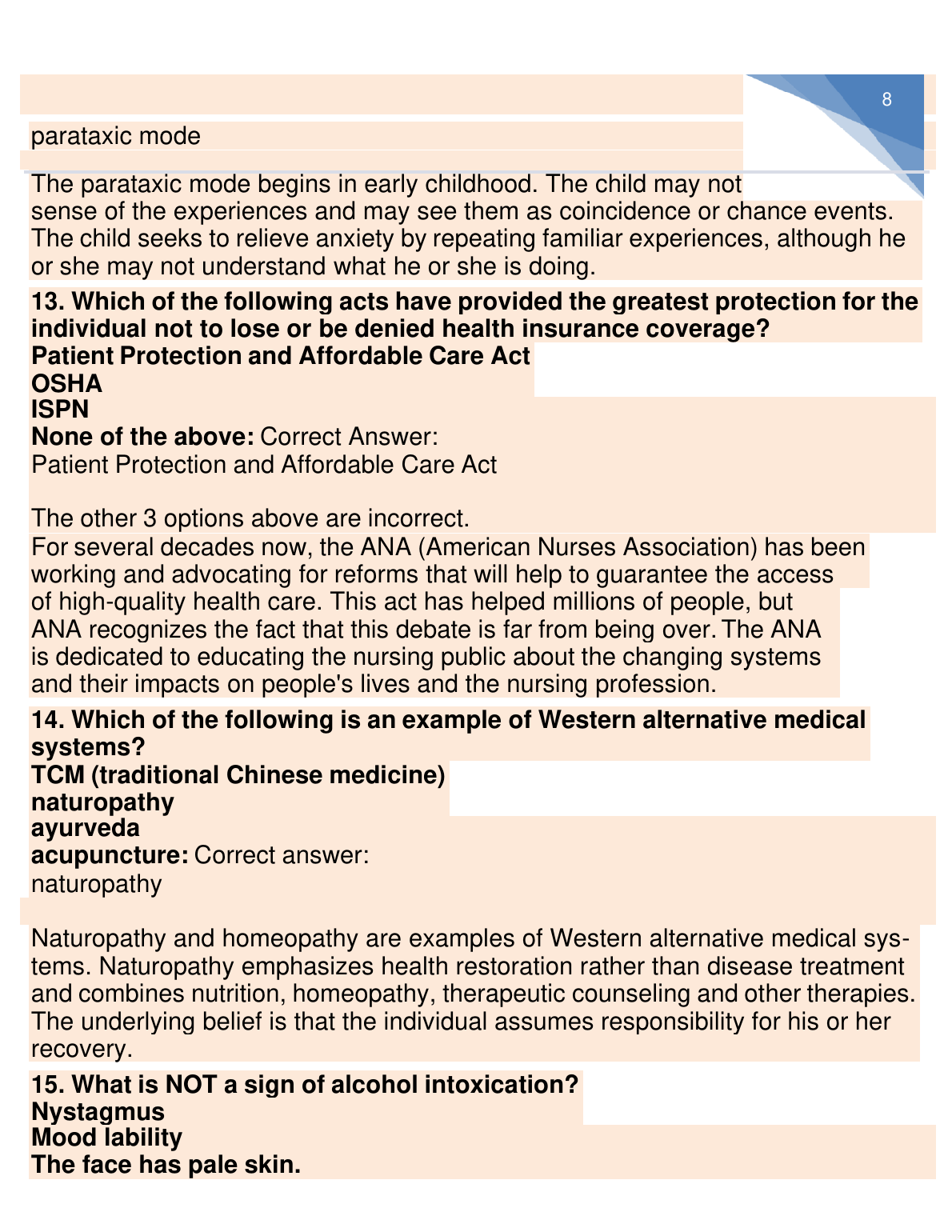 ANCC PMHNP Test Questions and Answers 2026/27