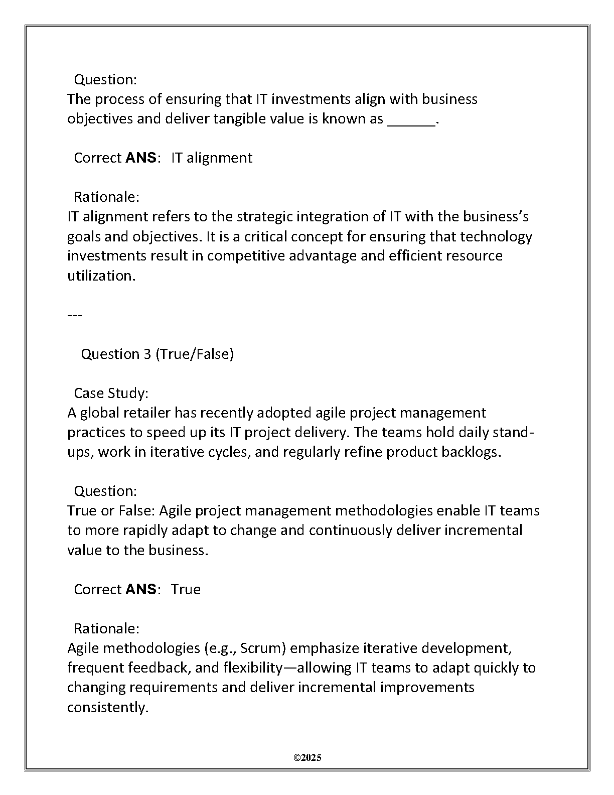 ITIM 5530 ITM Final Exam Review Qs A 2025 WGU Study Guide IMG-3