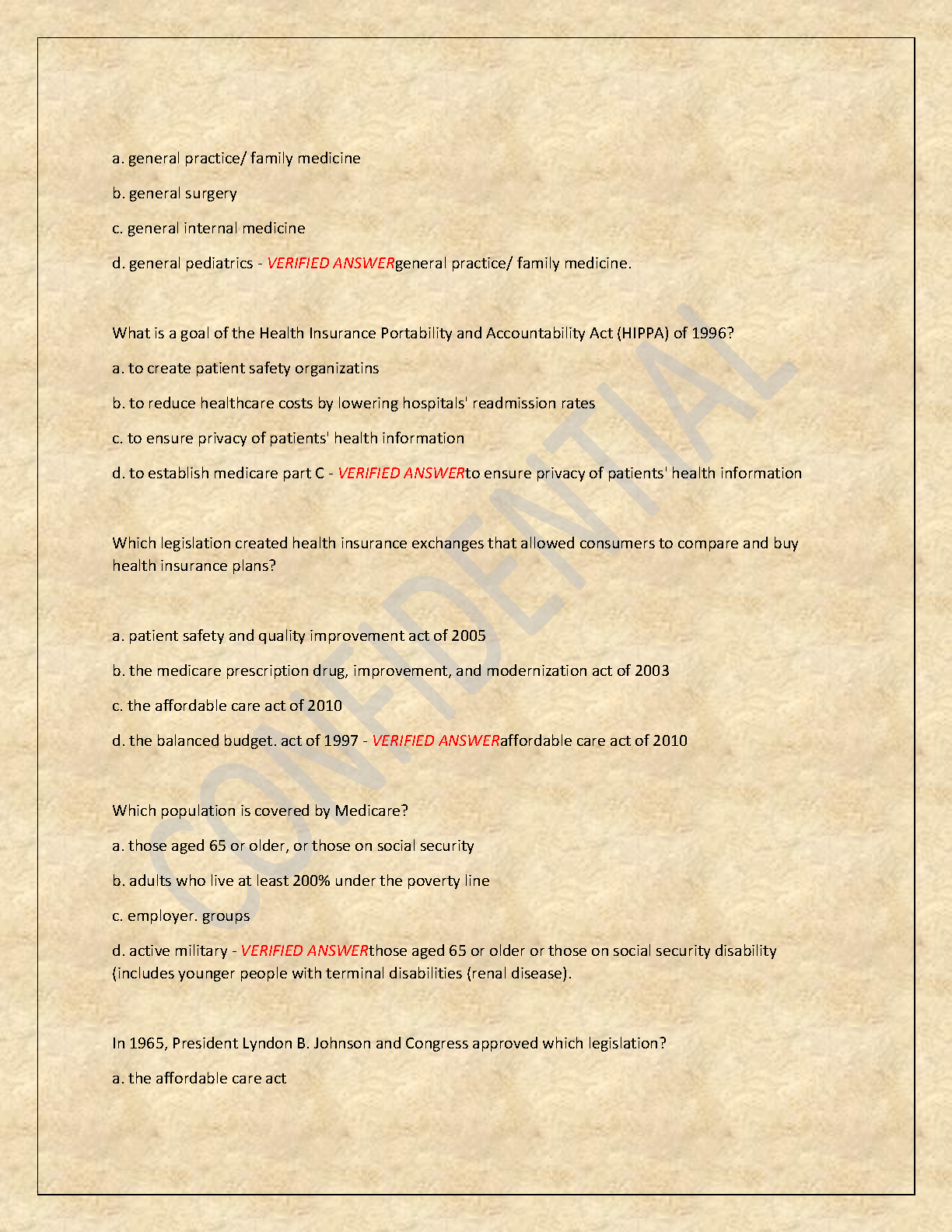 WGU D391 Healthcare Ecosystems Test Bank 2026 IMG-3
