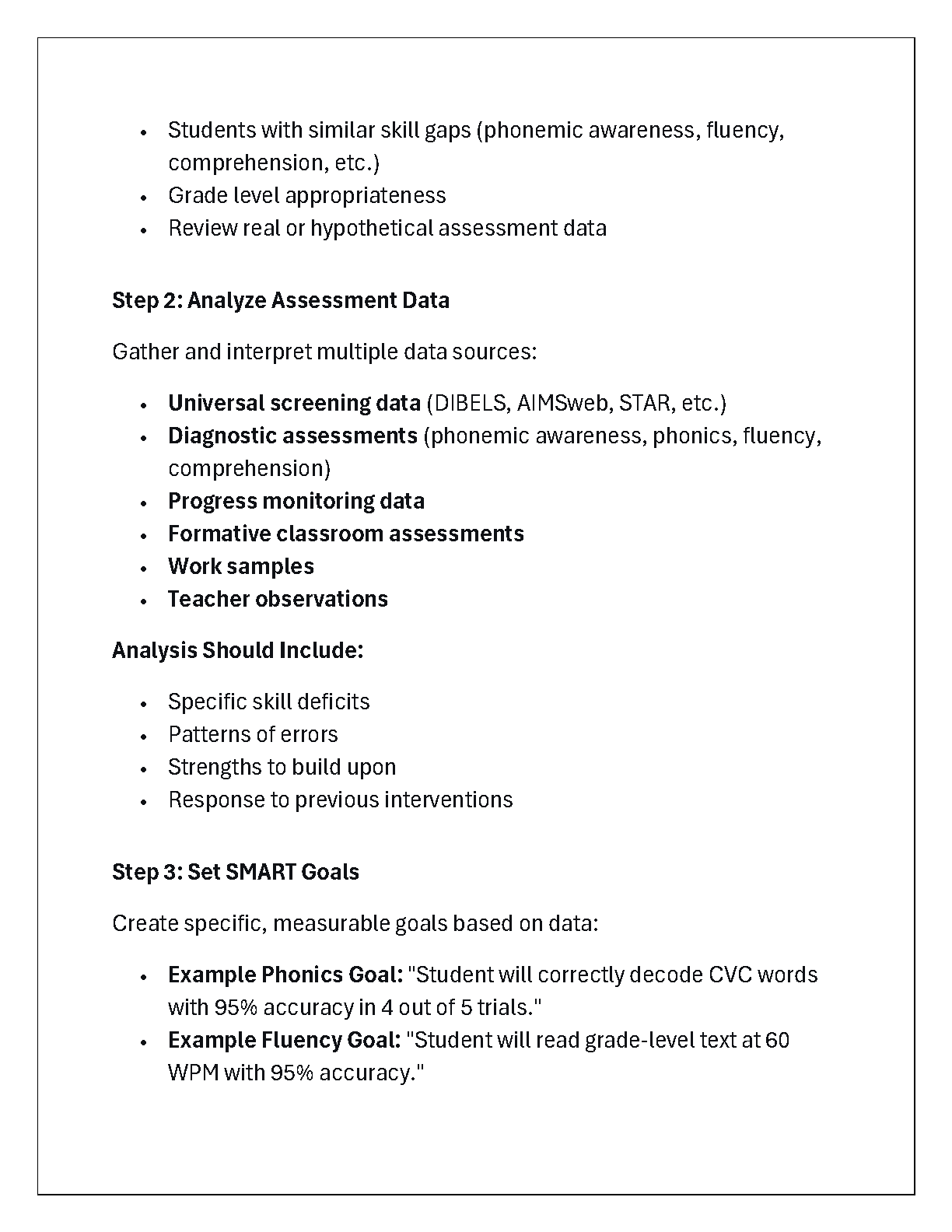 WGU D769 Task 1 Tier II Literacy Solution Guide IMG-3