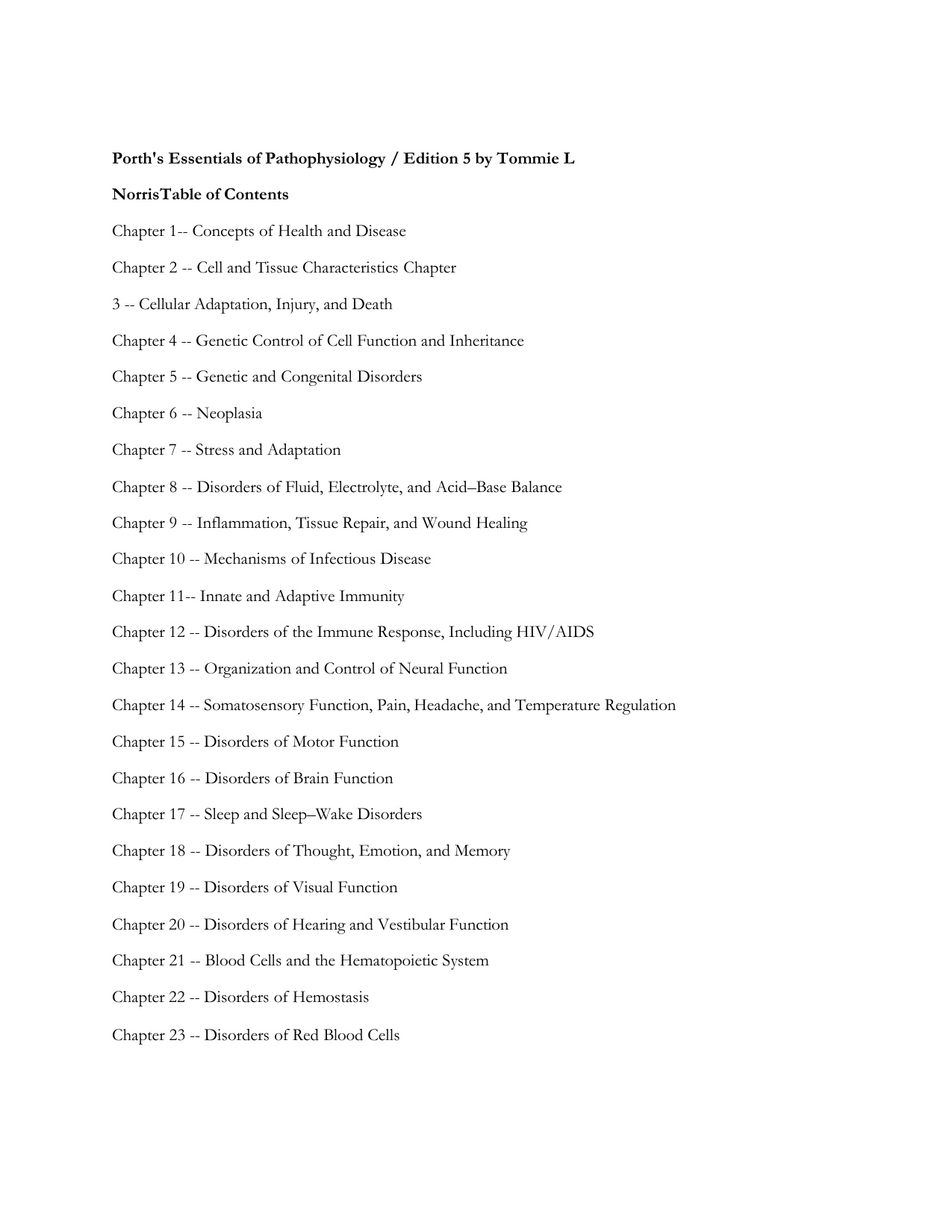 Porth's Essentials of Pathophysiology, 5th Edition IMG-3
