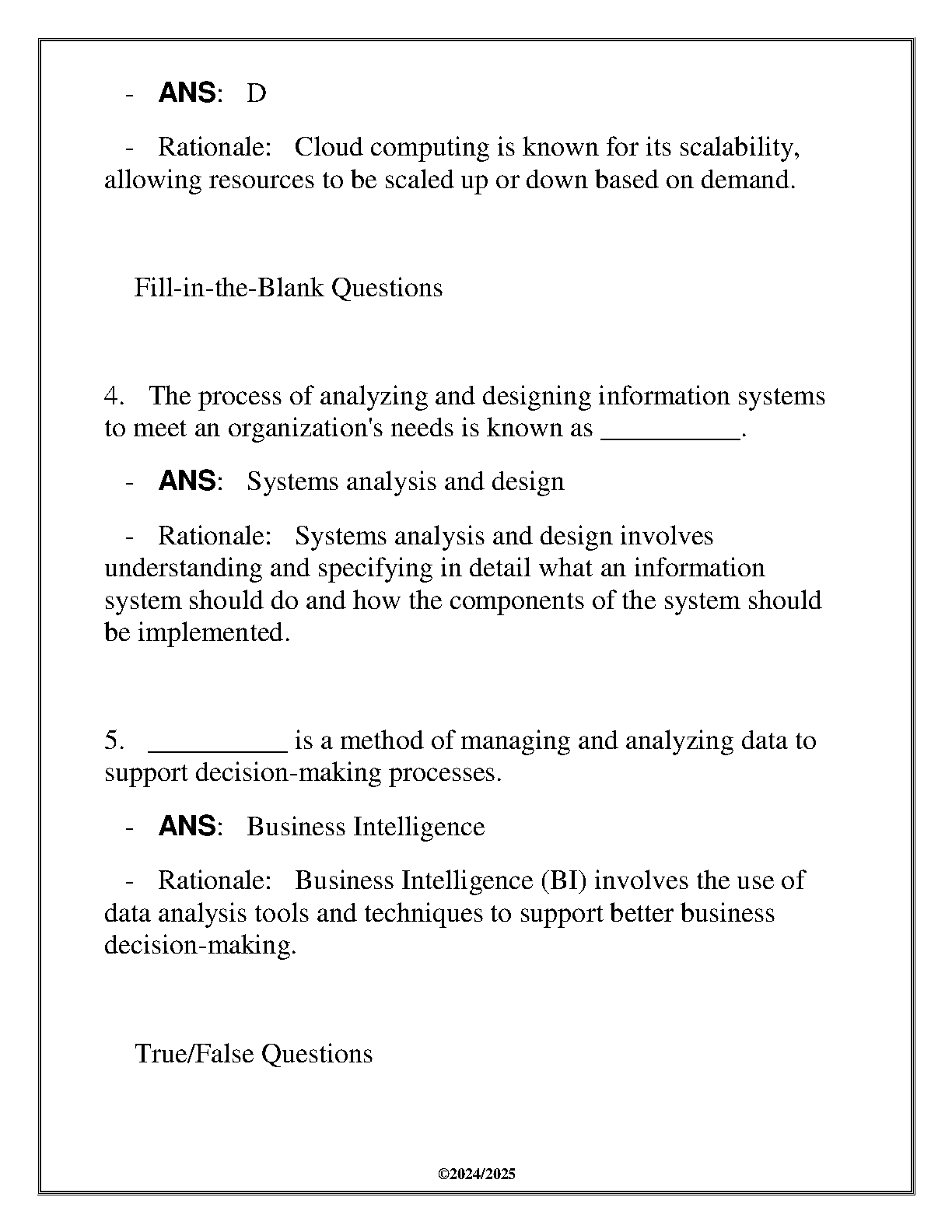 WGU C724 ISM Final Exam Q&A Guide 2025 IMG-3