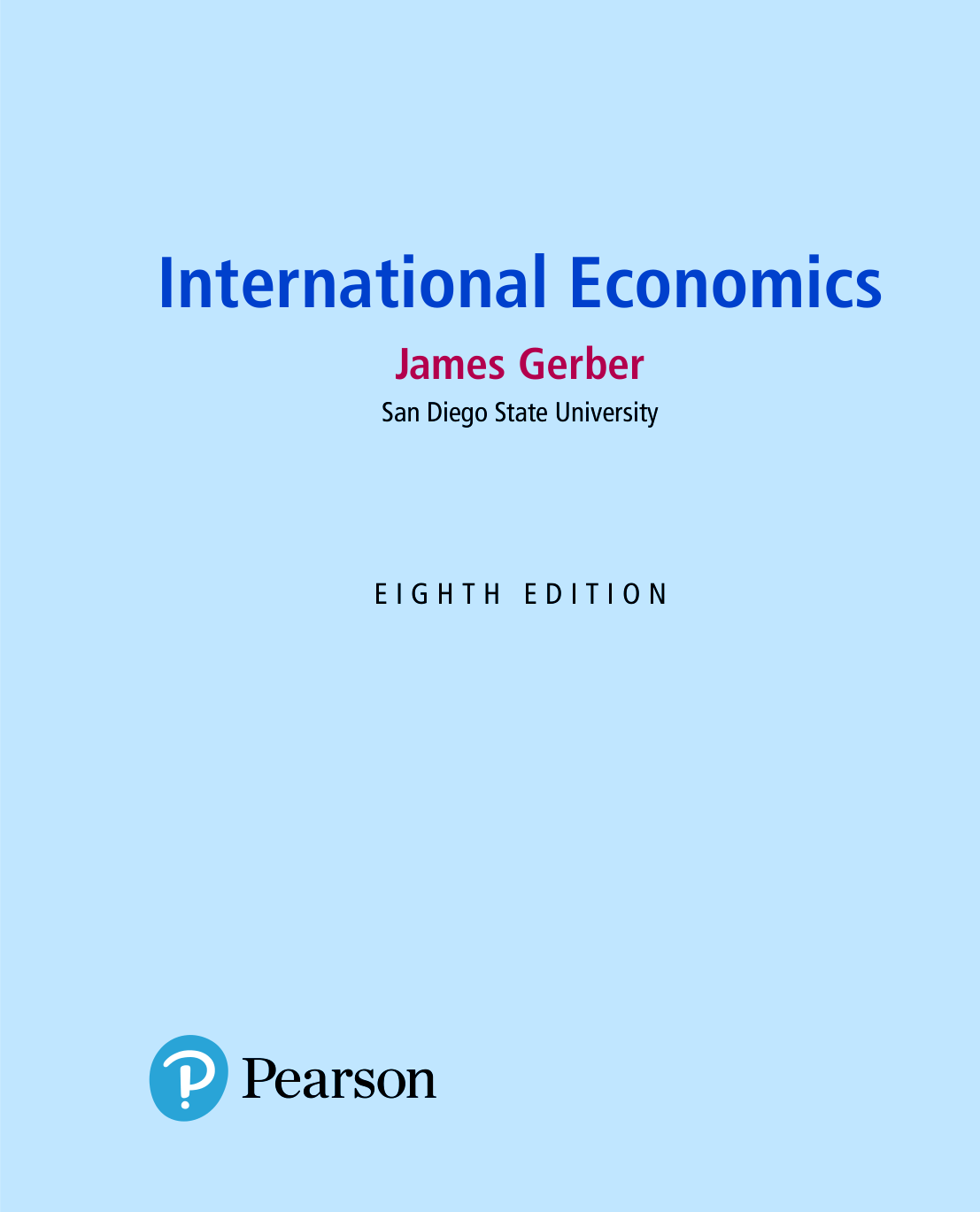 International Economics 8th Edition Test Bank