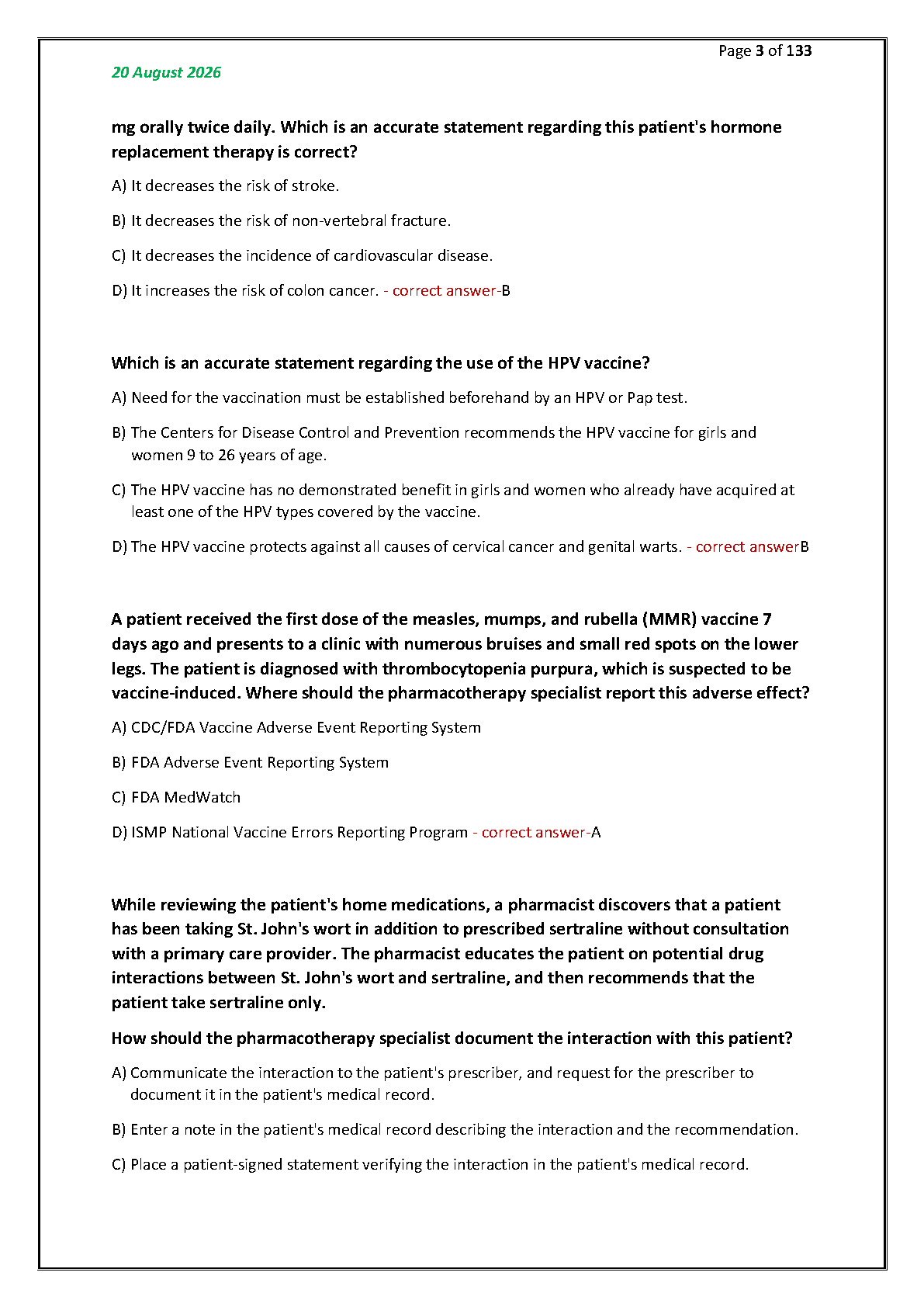 BCPS Test Bank: Verified Questions & Solutions IMG-3