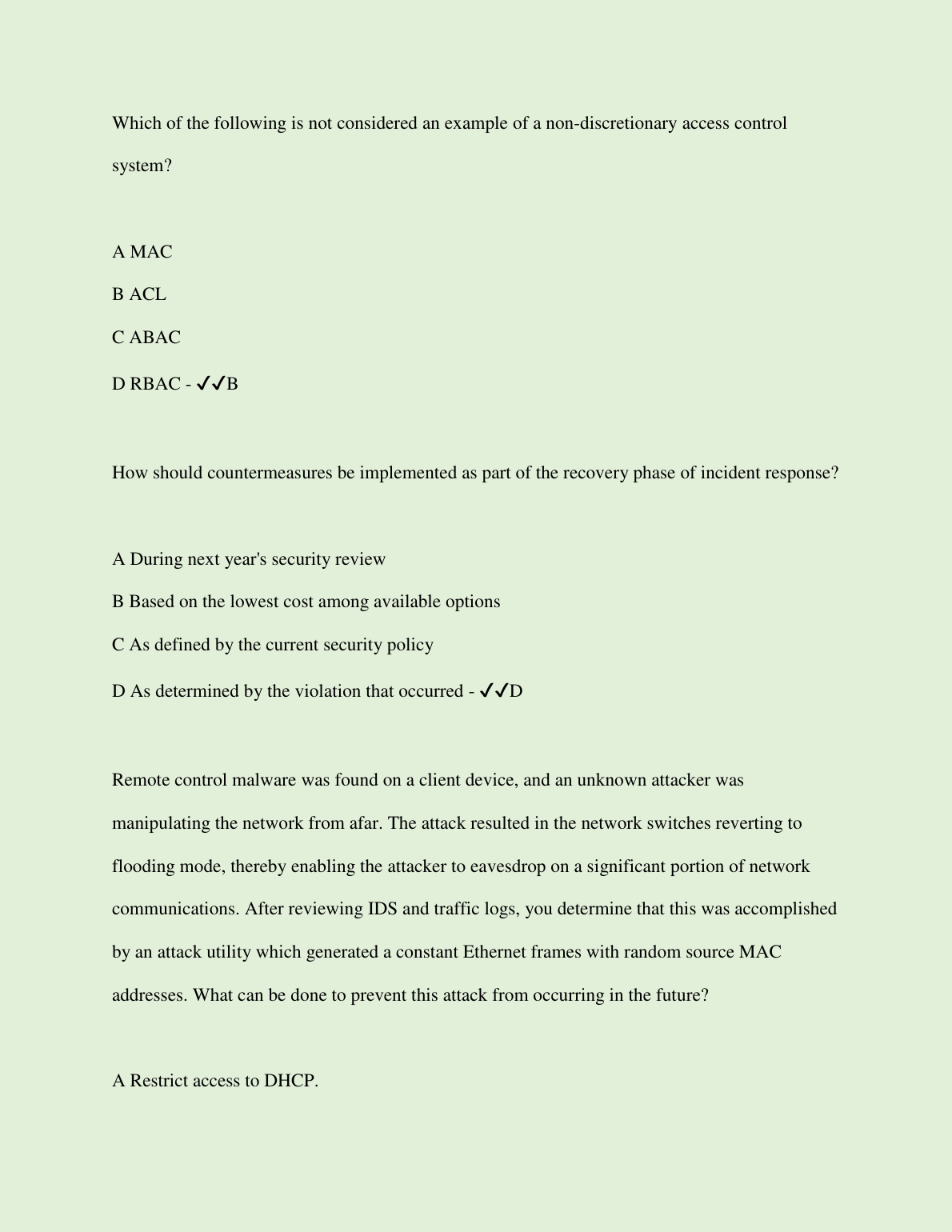 WGU C845 InfoSec SSCP Testbank 2024 2025 Practice Questions IMG-1