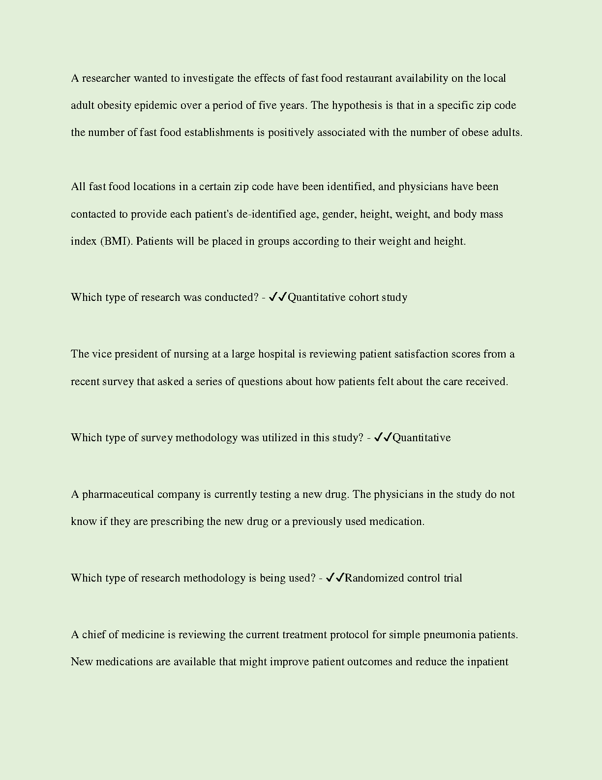 WGU C431 PA Exam Questions & Answers 2024-2025 Guide