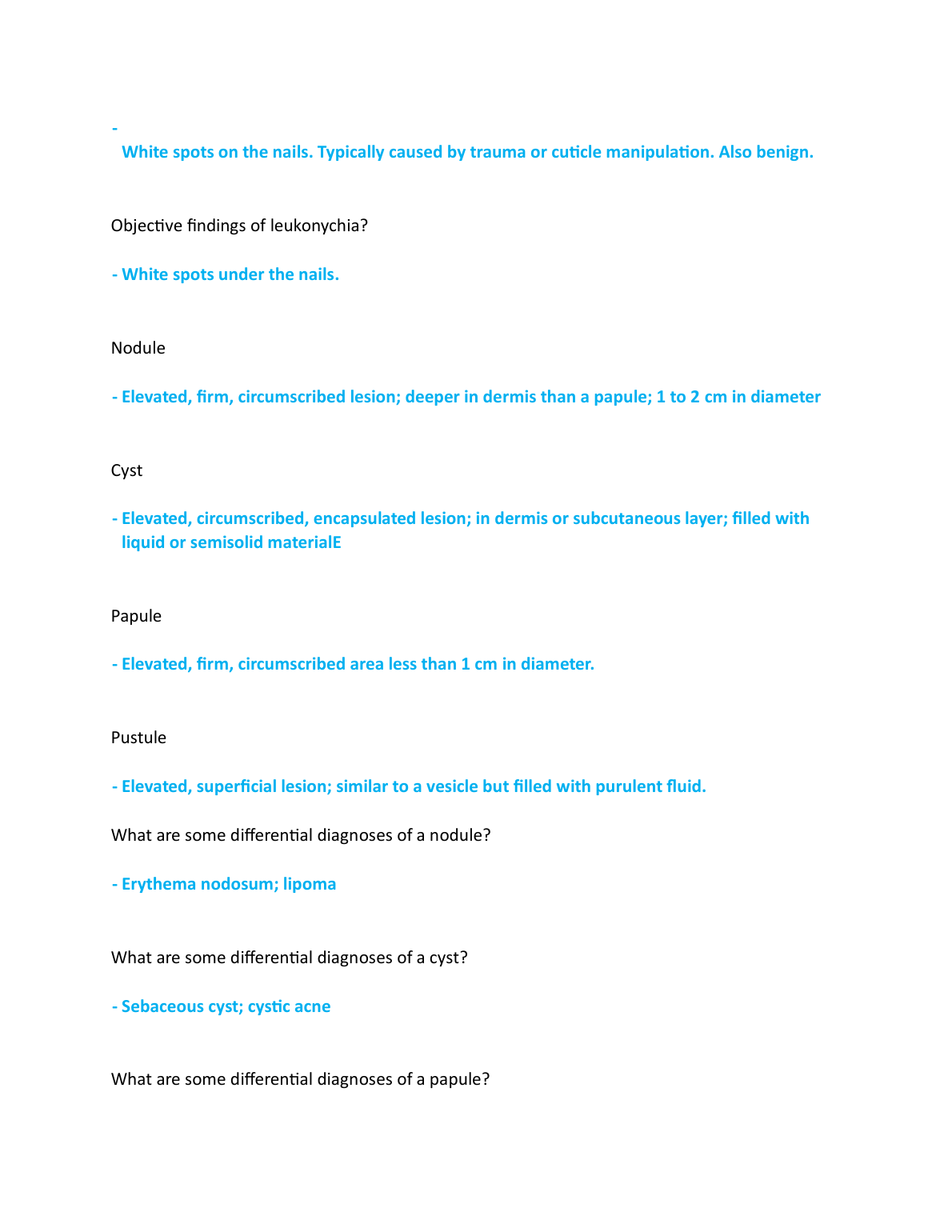 Nursing NURS 612 Exam 2 Questions and Answers