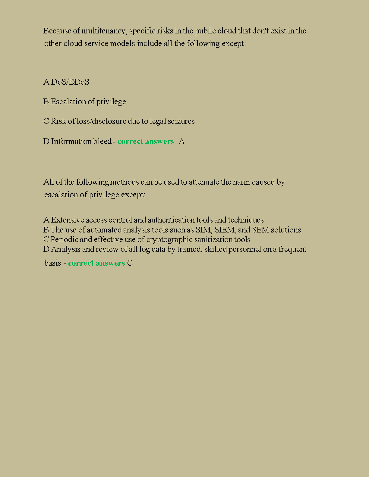 WGU C838 Cloud Security Exam Guide IMG-3