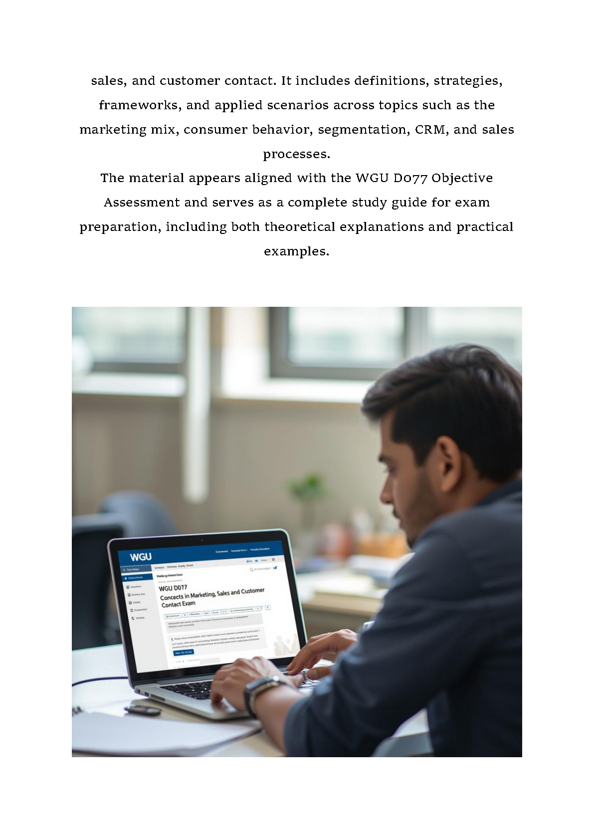 WGU D077 Exam Answers 2026 Marketing Study Guide