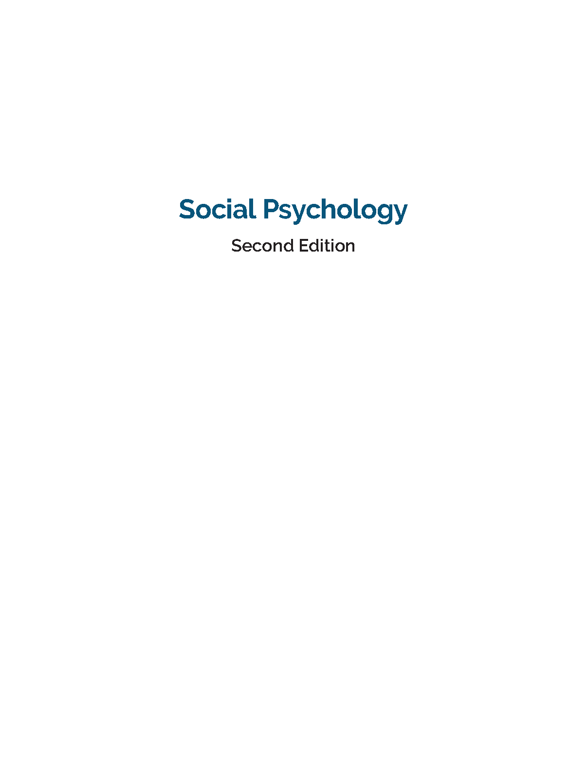 Social Psychology Test Bank SAGE 2nd Ed 2026