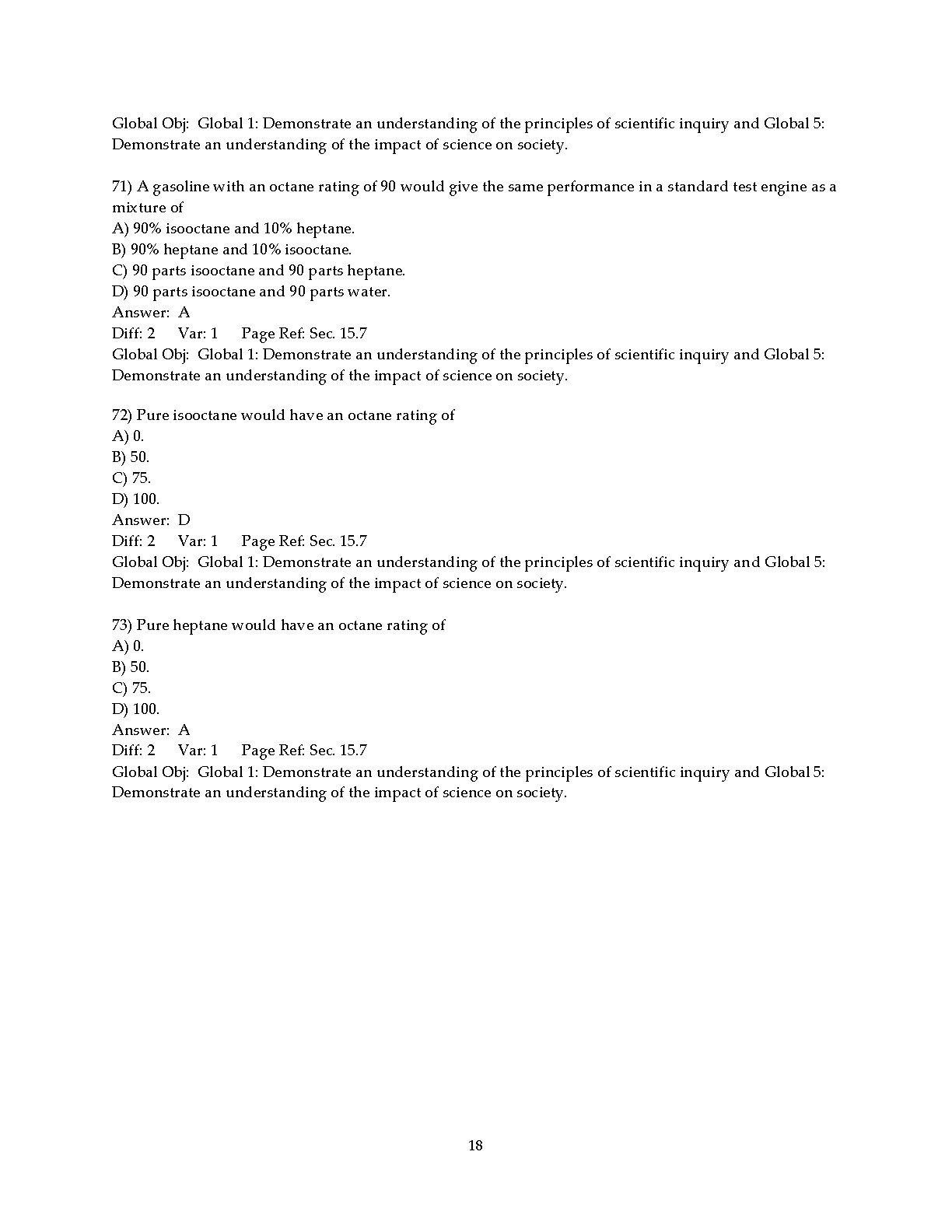 Chemistry For Changing Times 14th Edition TEST BANK IMG-1