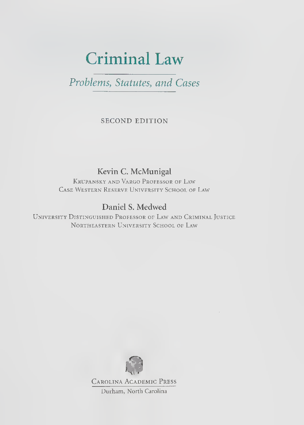 Criminal Law McMunigal Medwed Test Bank IMG-3