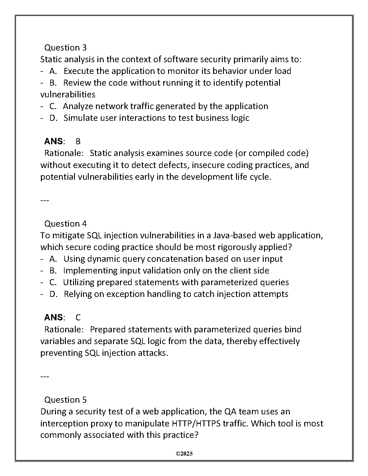 ITEC 2034 Software Security Exam Prep Guide WGU D385 IMG-3