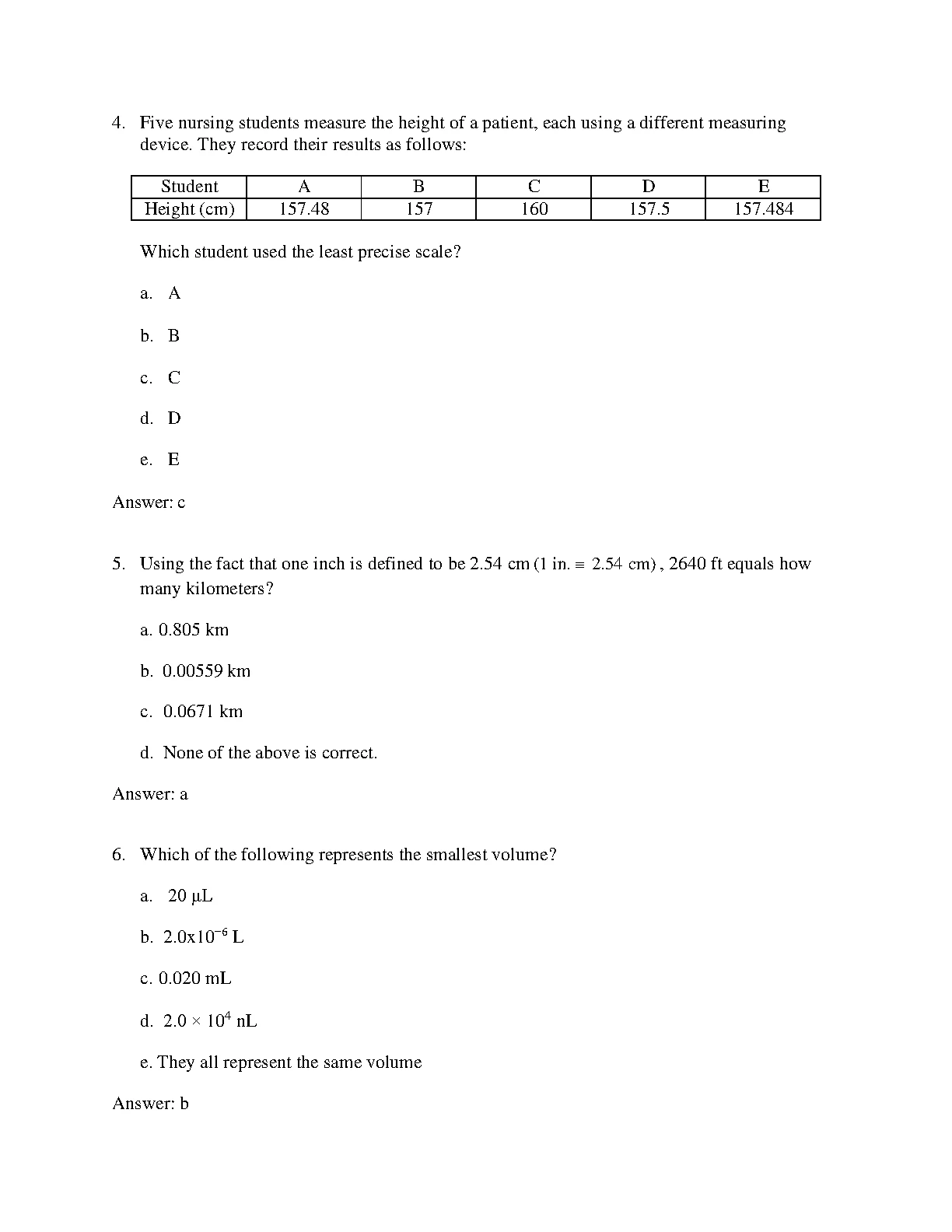 Shubert Nurse Anesthesia Chemistry Physics Test Bank 2026/27 IMG-3