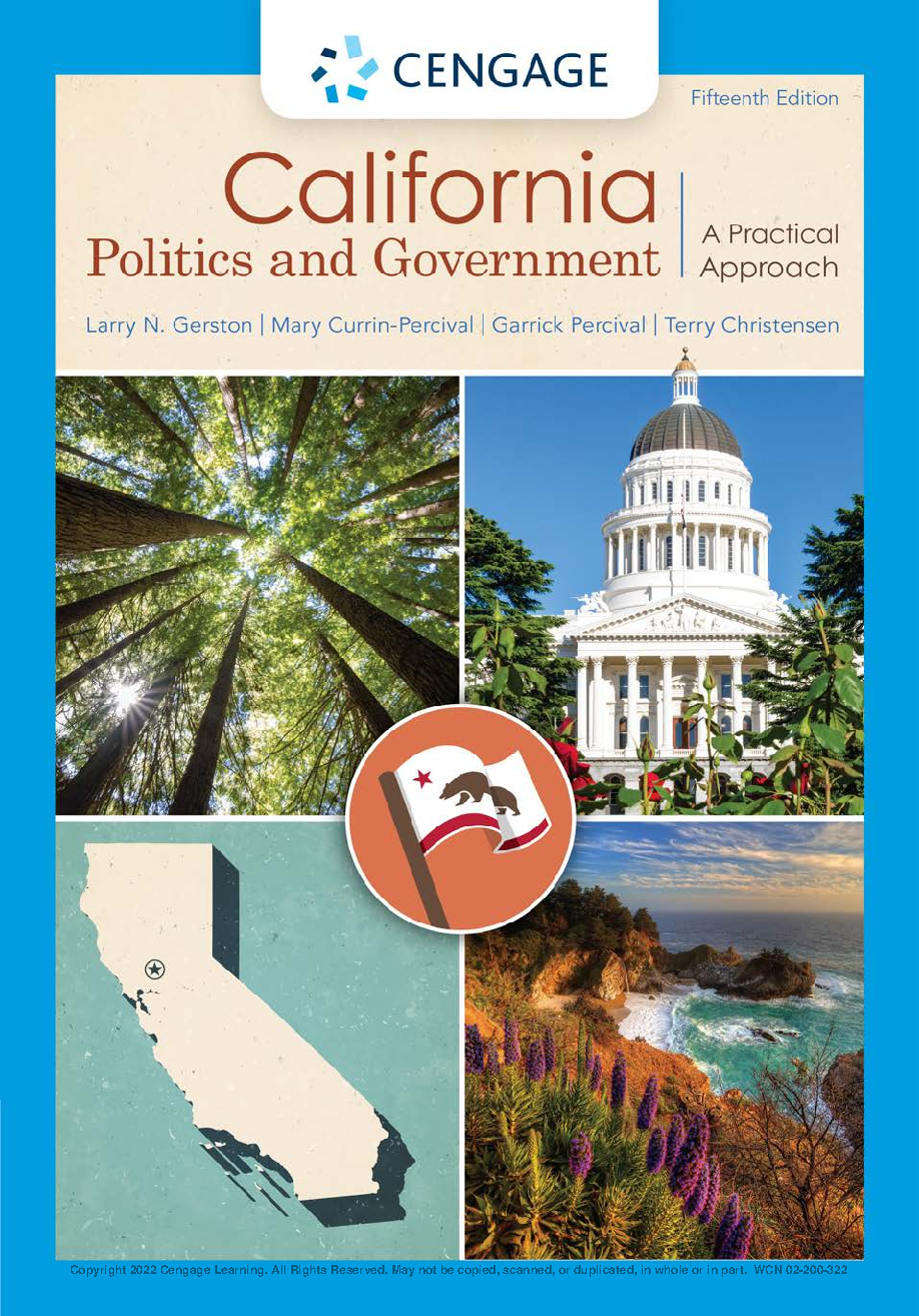 California Politics and Government, 15th Edition IMG-1