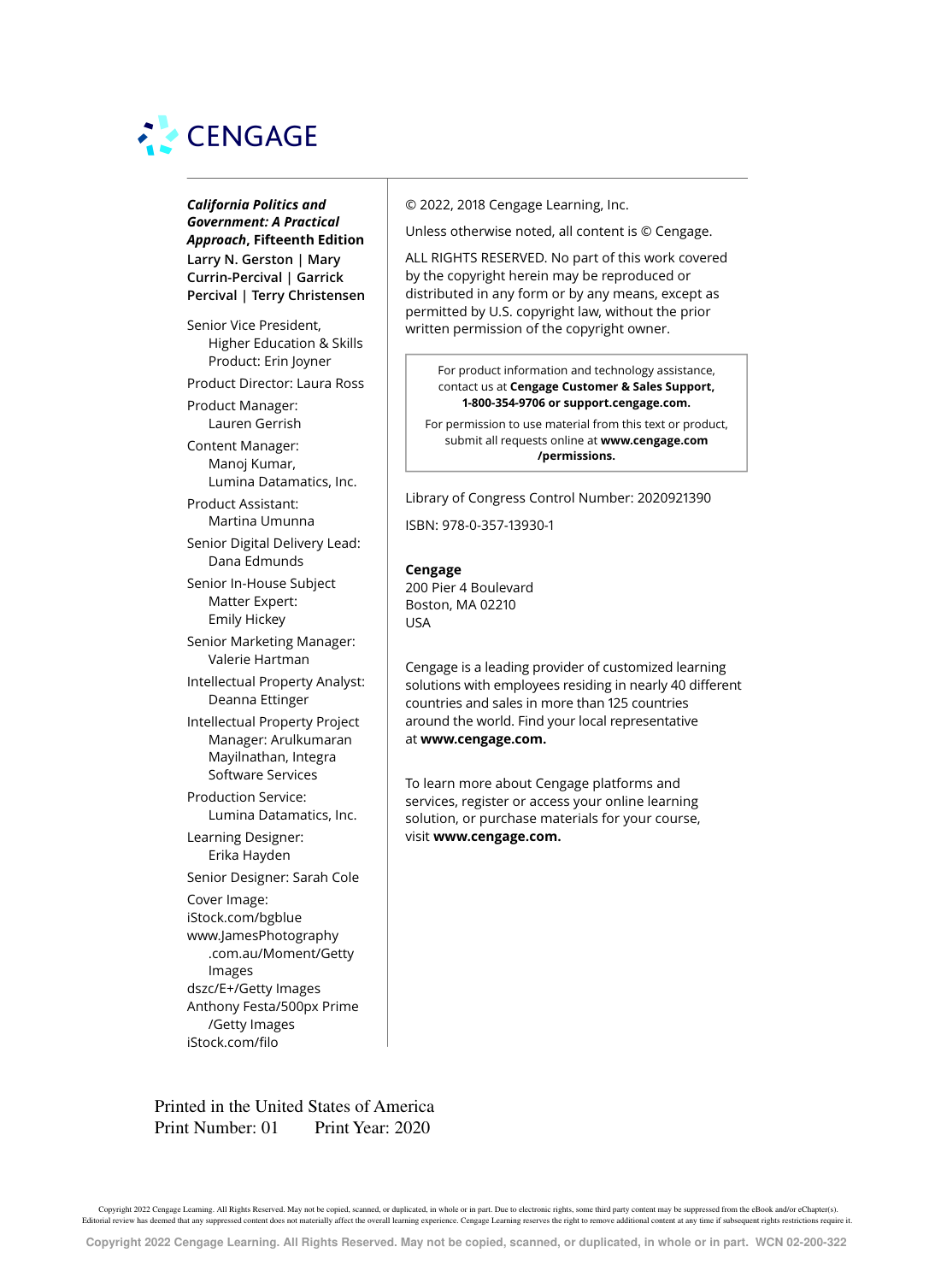 California Politics and Government, 15th Edition IMG-3