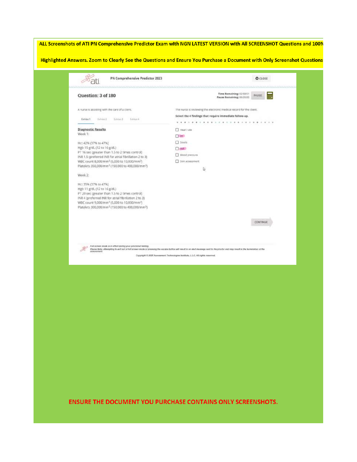 ATI PN Comprehensive Predictor NGN Exam Prep Guide