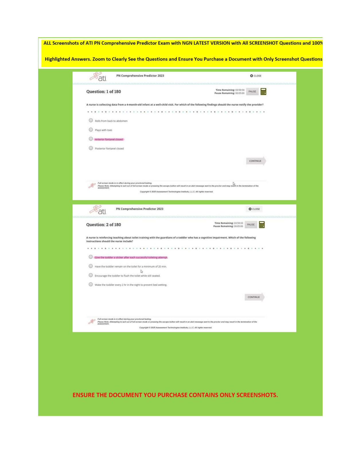 ATI PN Comprehensive Predictor NGN Exam Prep Guide
