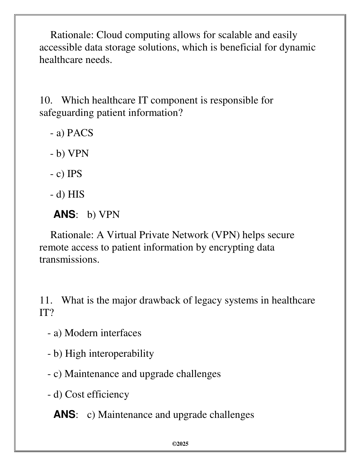 WGU HIM 2002 Intro to HC IT Systems Final Exam Prep Bank IMG-3
