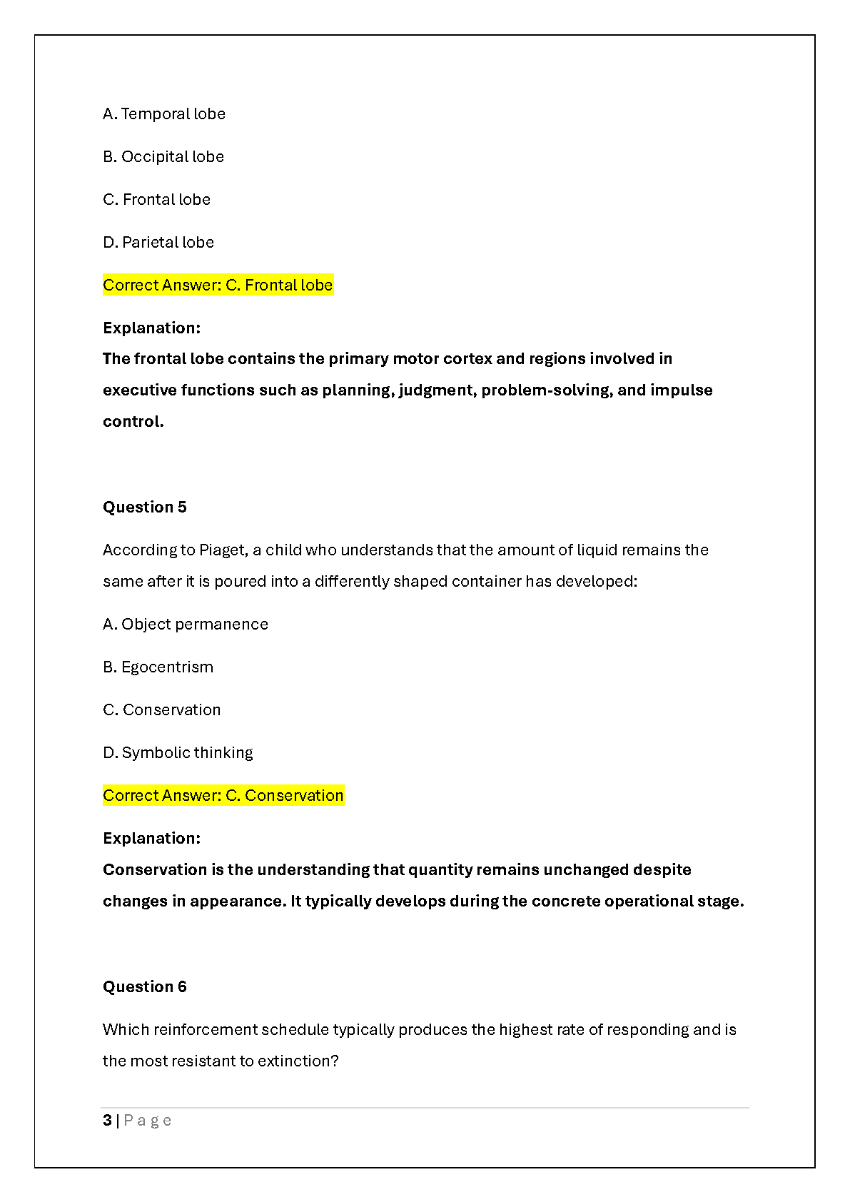 WGU C180 Intro Psych Exam Guide & Verified Answers 2026/27 IMG-3
