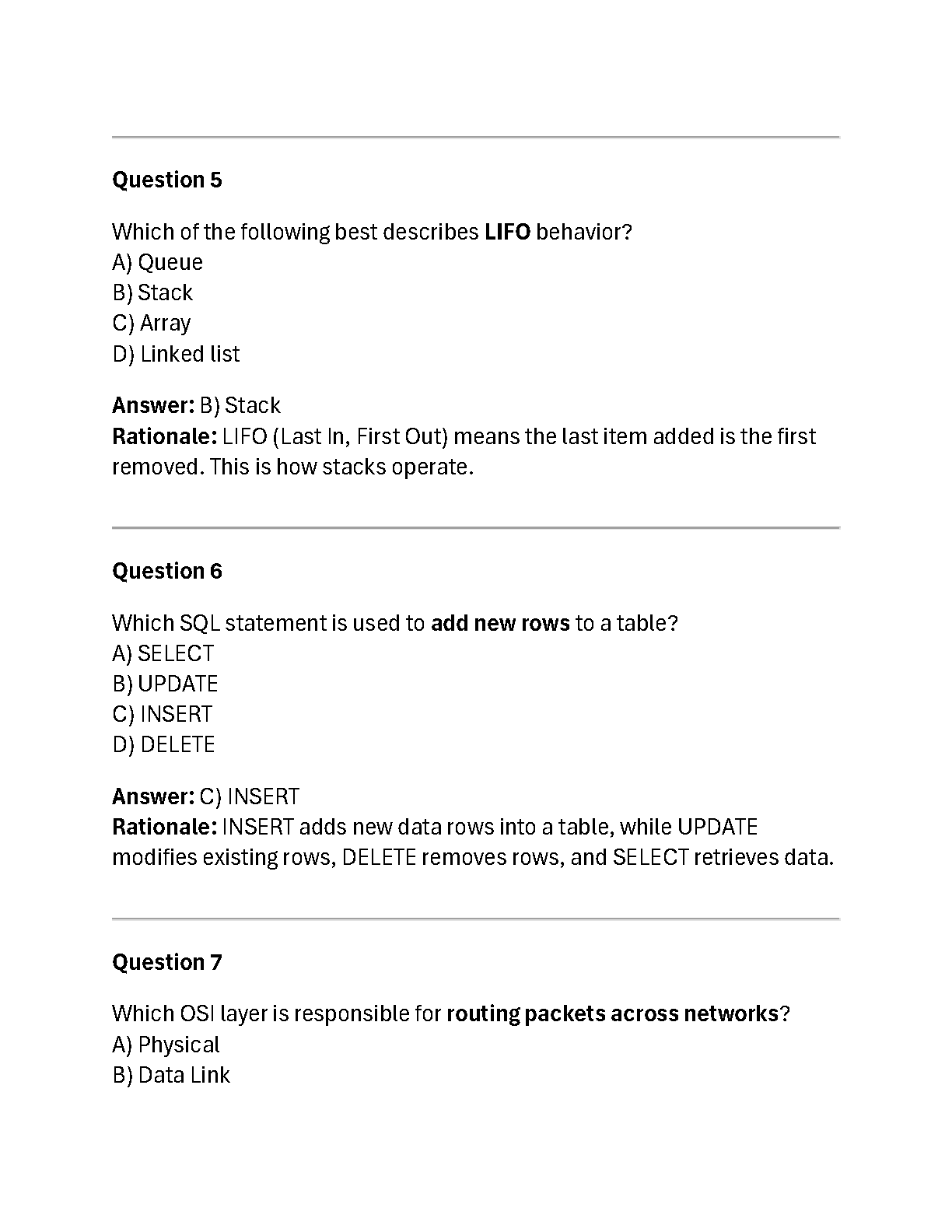 WGU D684 Intro CS QEO2 Test Bank | 2026 IMG-3
