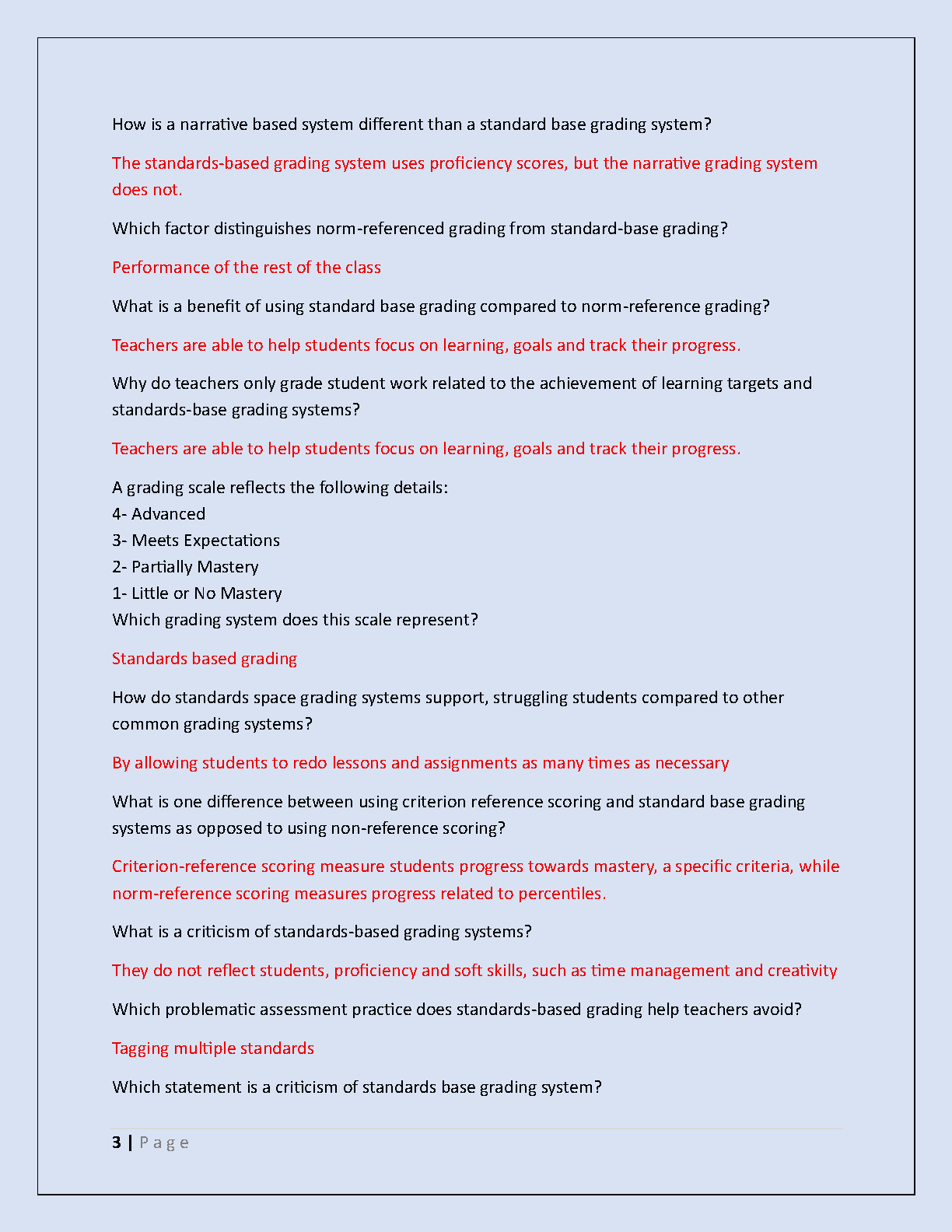WGU D184 Standards-Based Assessment 2025 Test Bank with Answers IMG-3