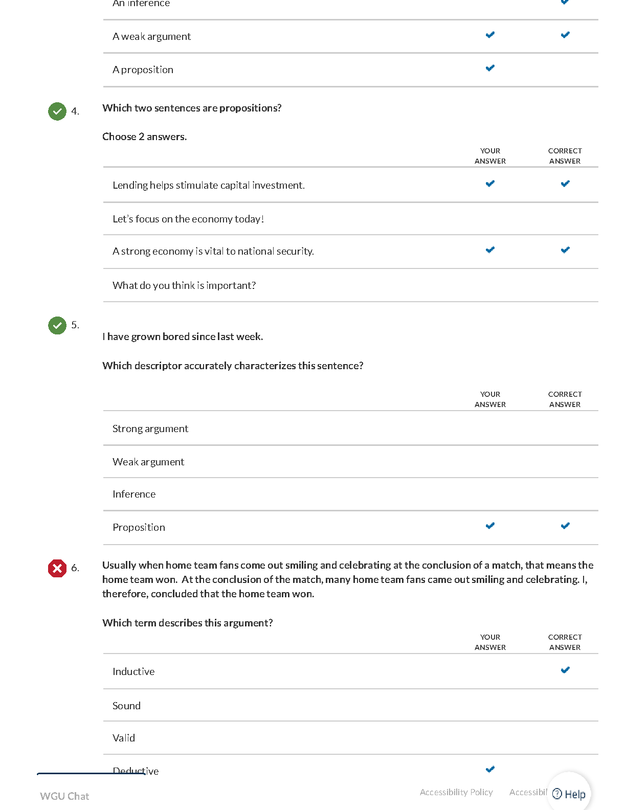 WGU Critical Thinking Pre-Assessment Practice Questions