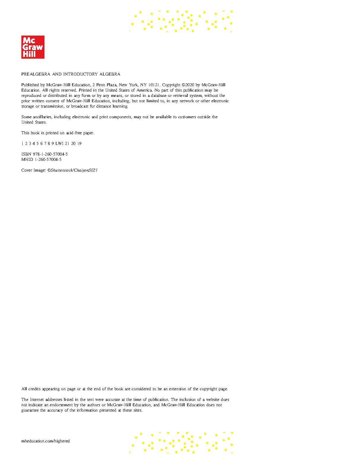 Miller Prealgebra Algebra 2e Test Bank Solutions