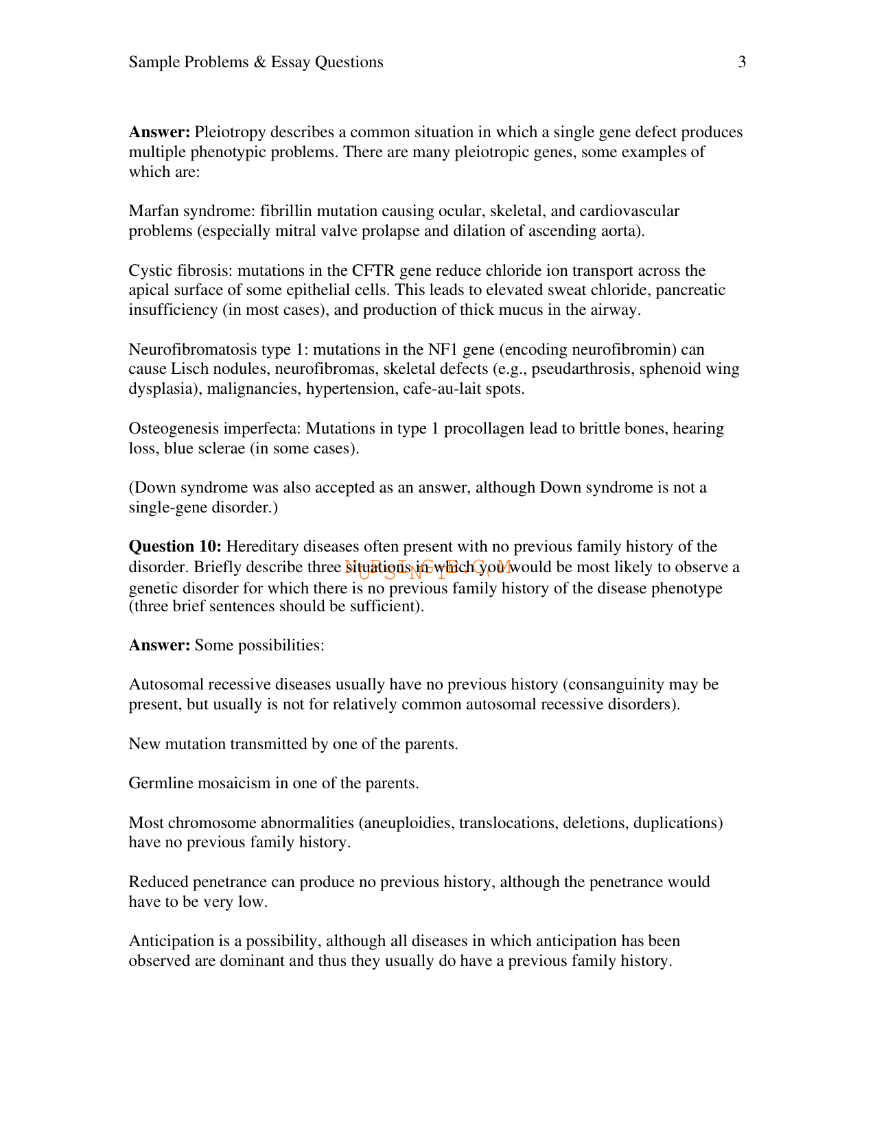 Medical Genetics, 5th Edition Test Bank IMG-3