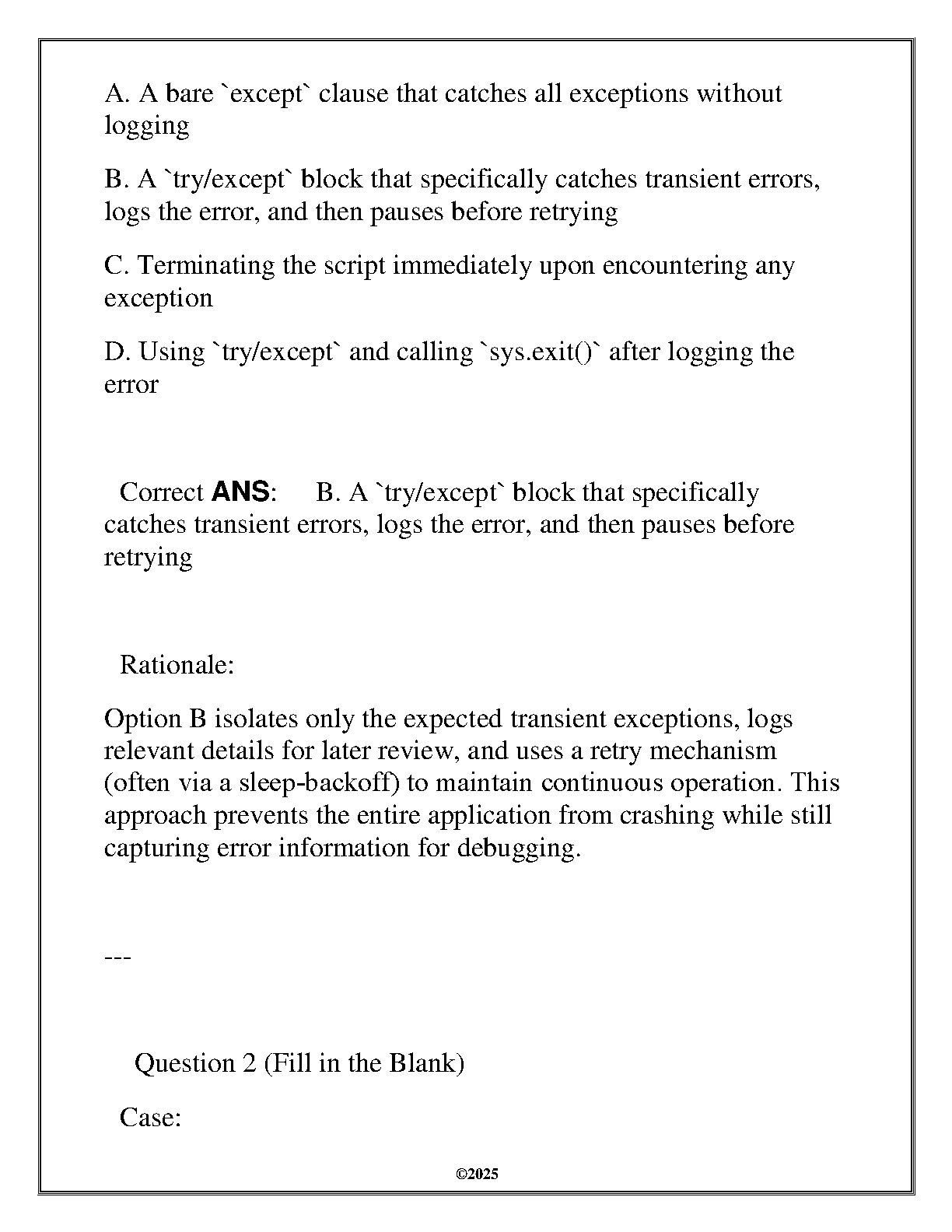 WGU C867 Final Exam Prep: Scripting Q&A Study Pack