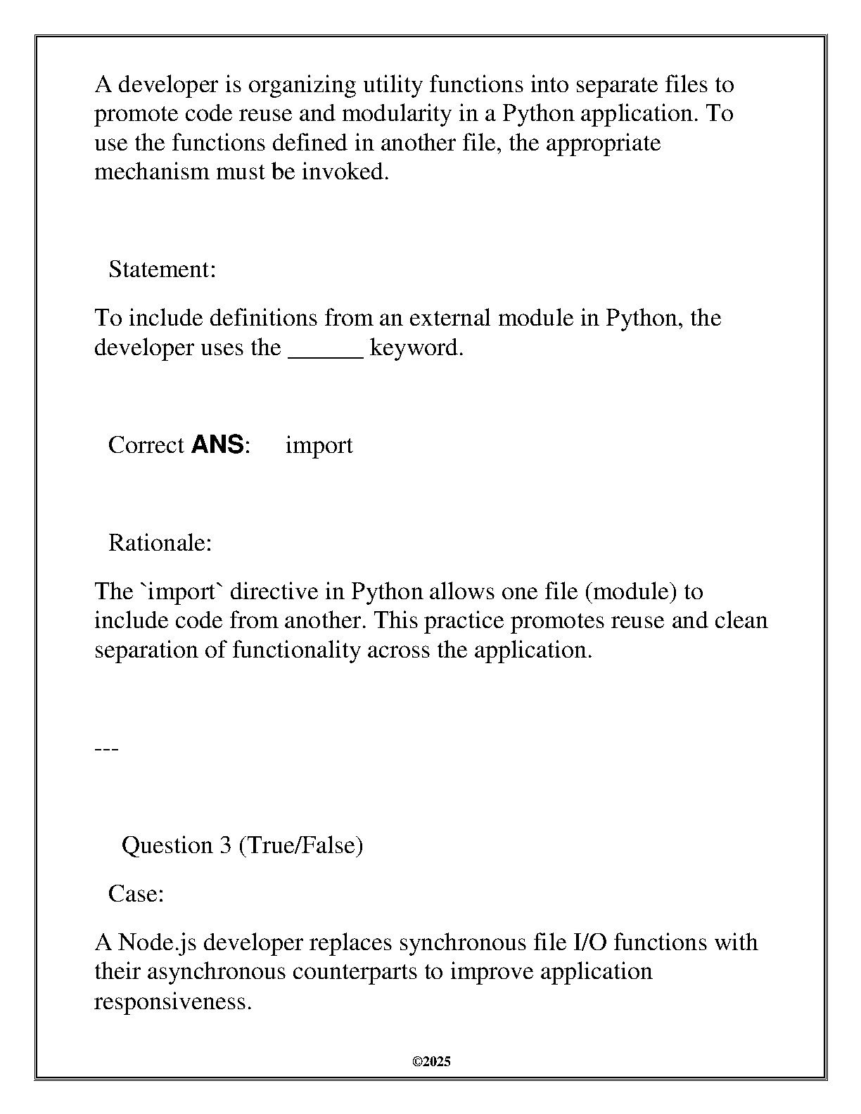 WGU C867 Final Exam Prep: Scripting Q&A Study Pack IMG-3