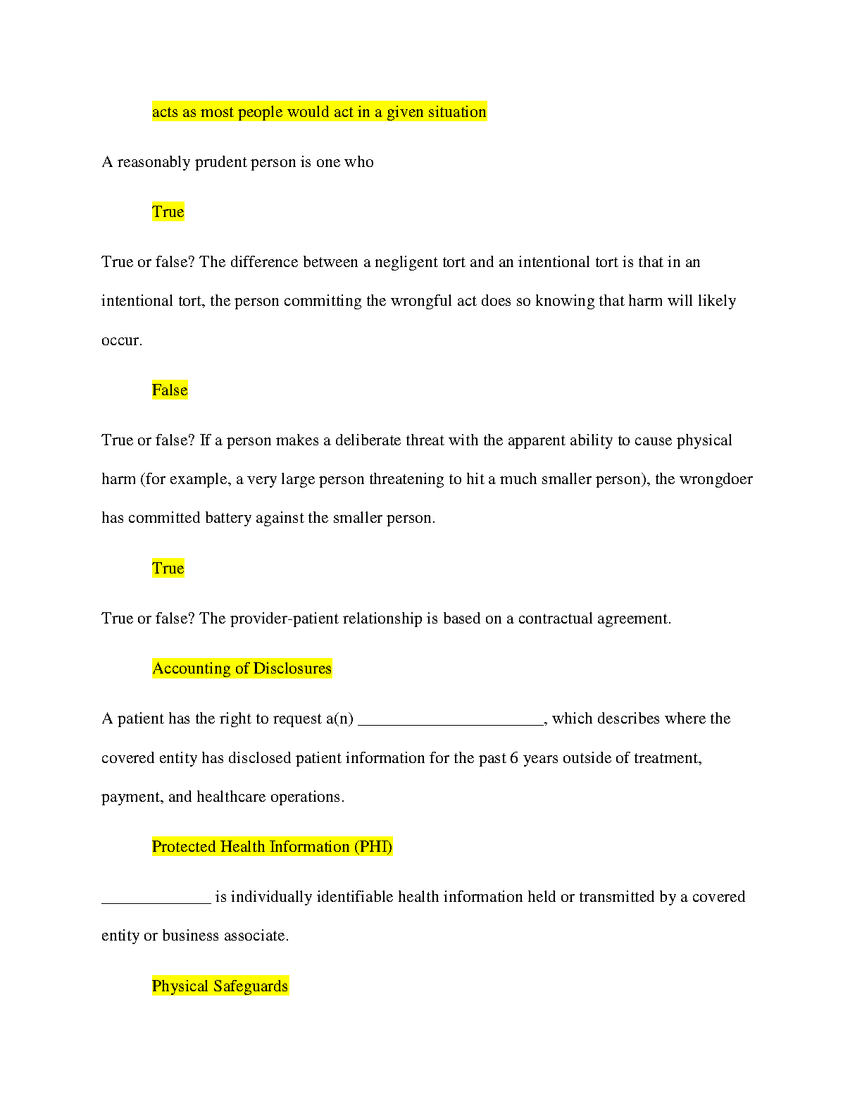 WGU C810 Healthcare Data Mgmt Study Guide & Exam Prep