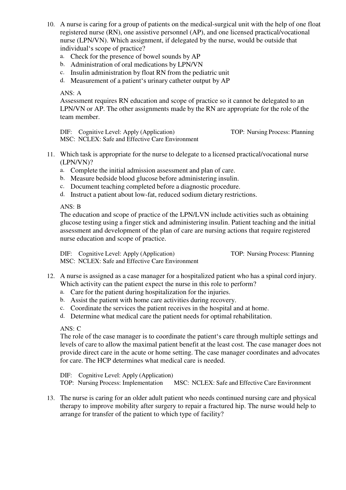 Medical Surgical Nursing Test Bank Lewis 12e 2026/27 IMG-3
