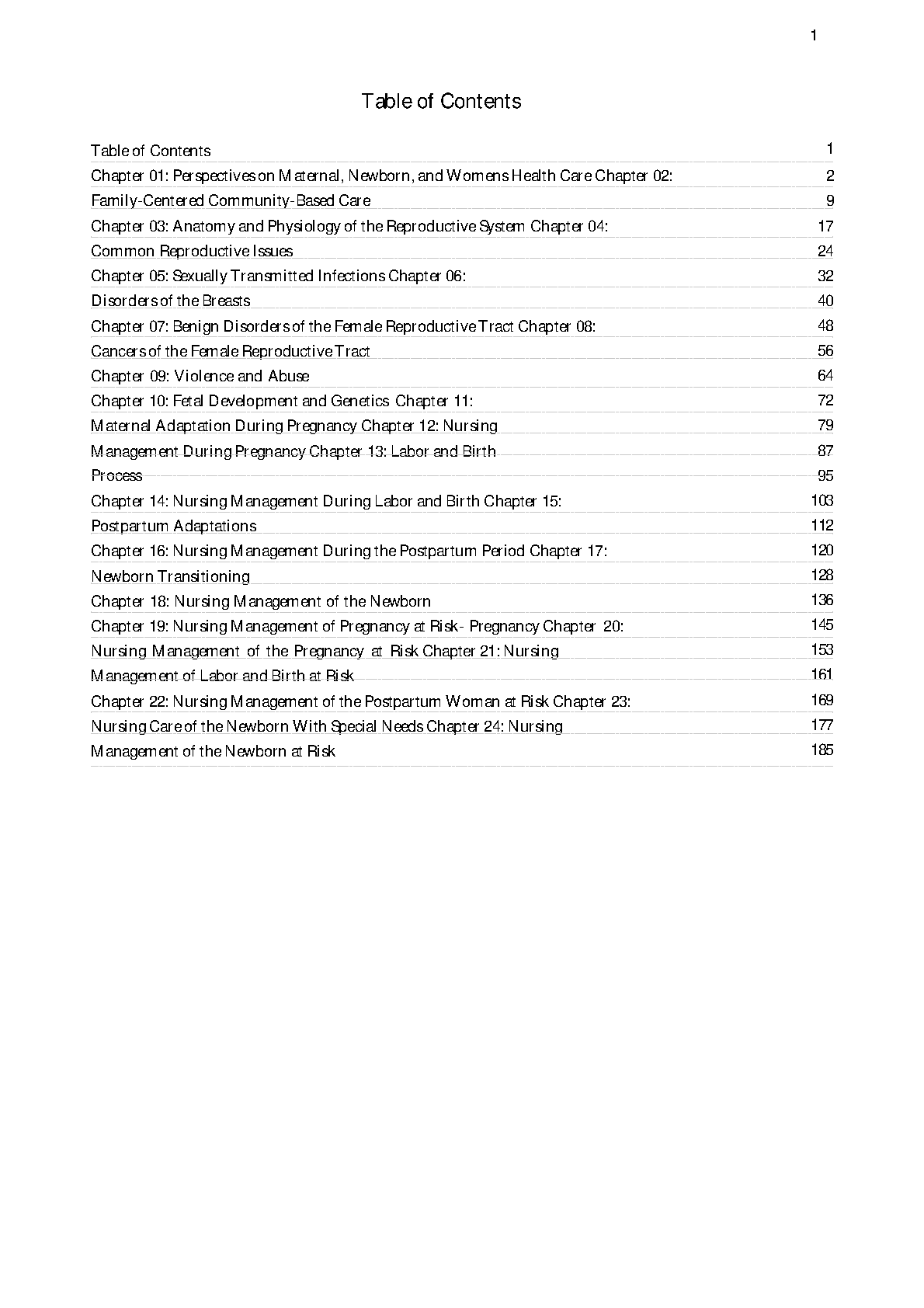 Maternity Nursing Test Bank 2026/27 | Ricci Kyle Carman