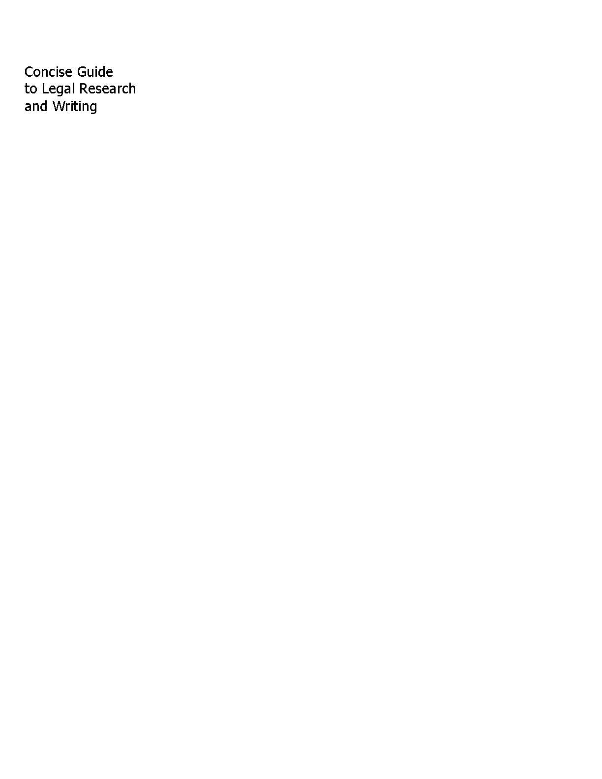 Legal Research Test Bank 5th Ed Bouchoux